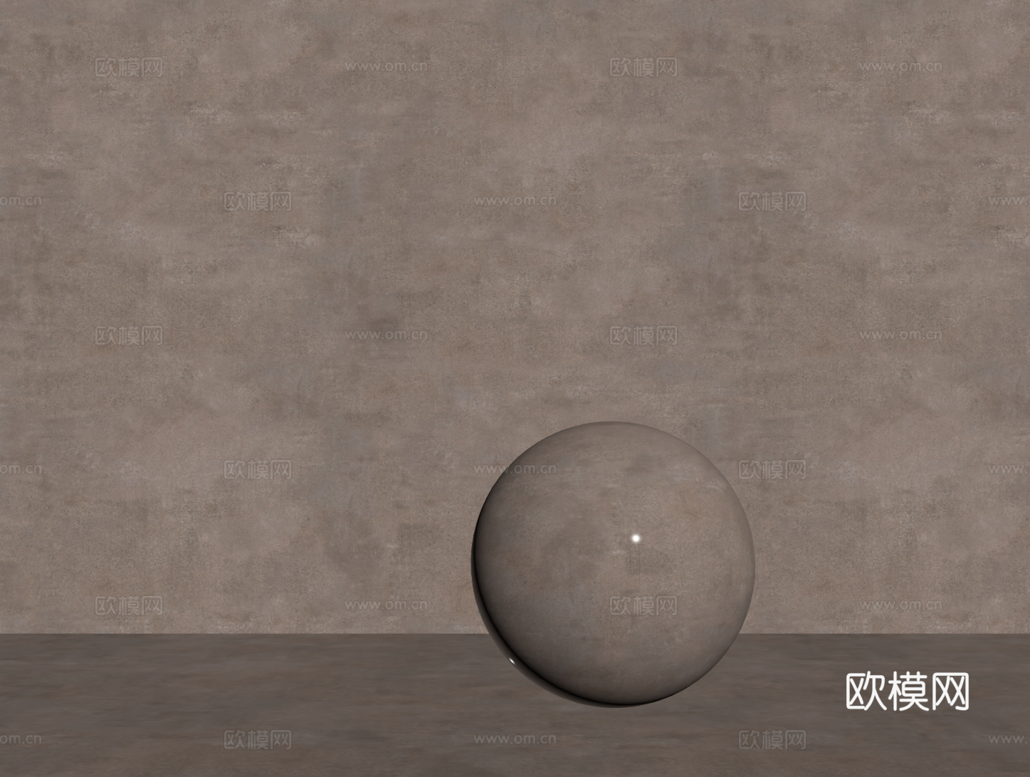 现代涂料 微水泥 艺术漆 肌理漆 水泥墙su模型