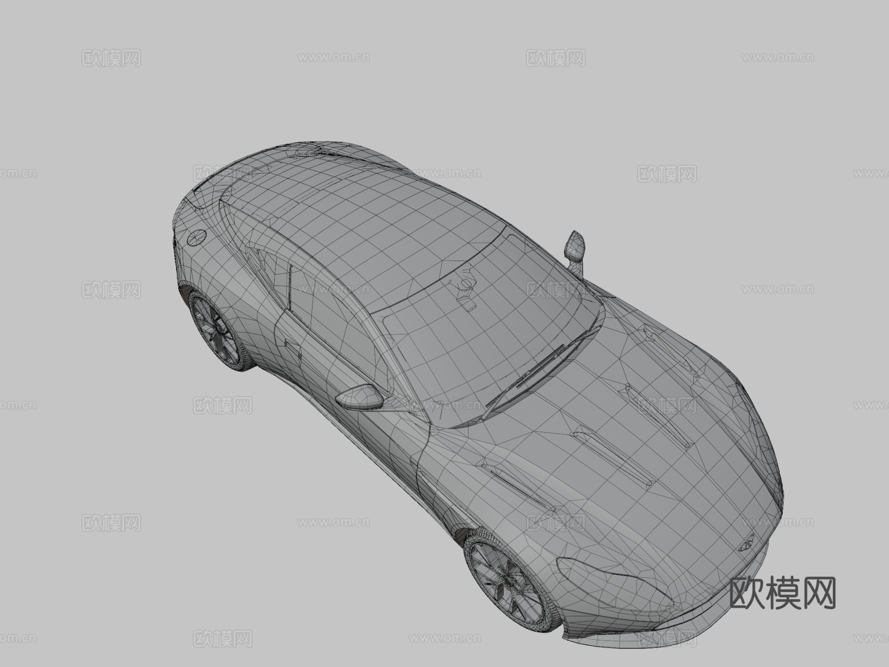 阿斯顿马丁db113d模型下载（渲染图3）