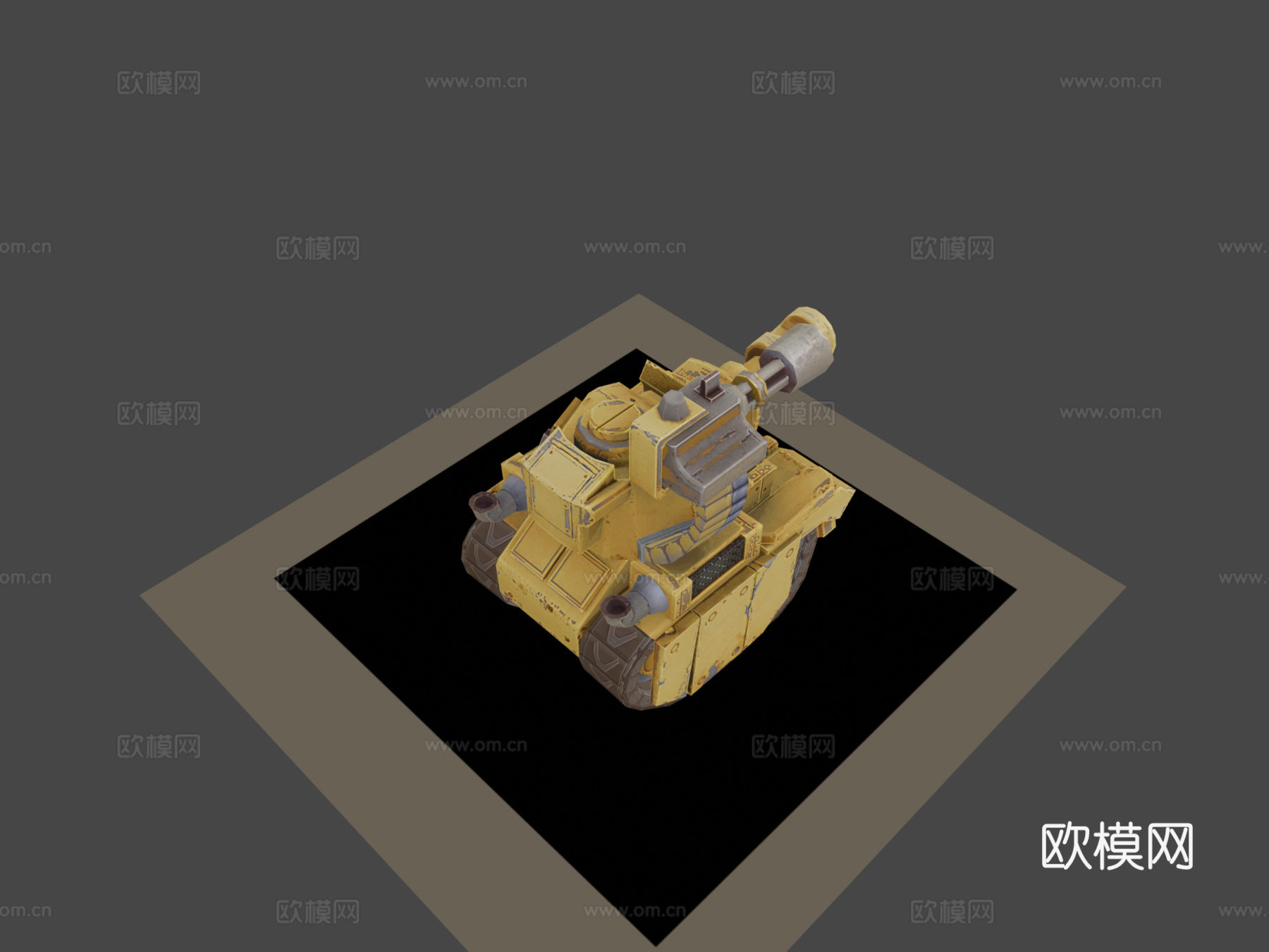 Leoger 中型坦克3d模型下载（渲染图8）