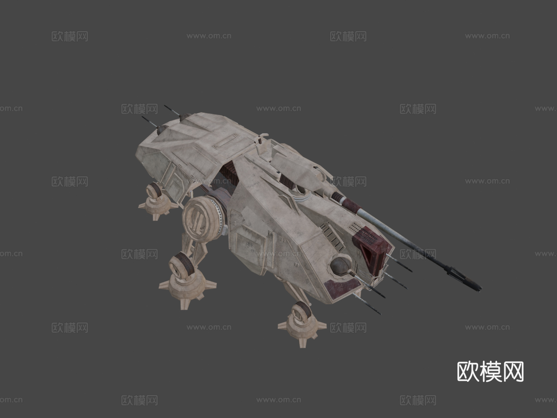 共和国 全地形战术执行者3d模型下载（渲染图6）