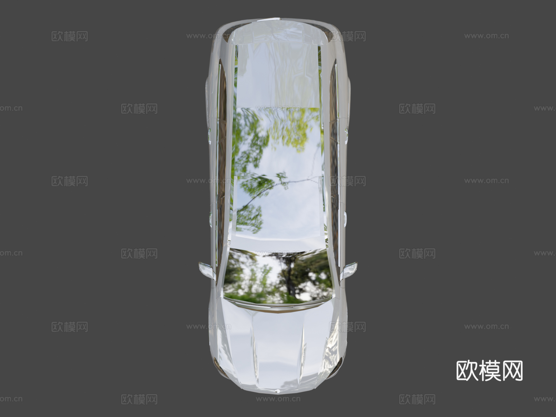 梅赛德斯奔驰GLS3d模型下载（渲染图7）