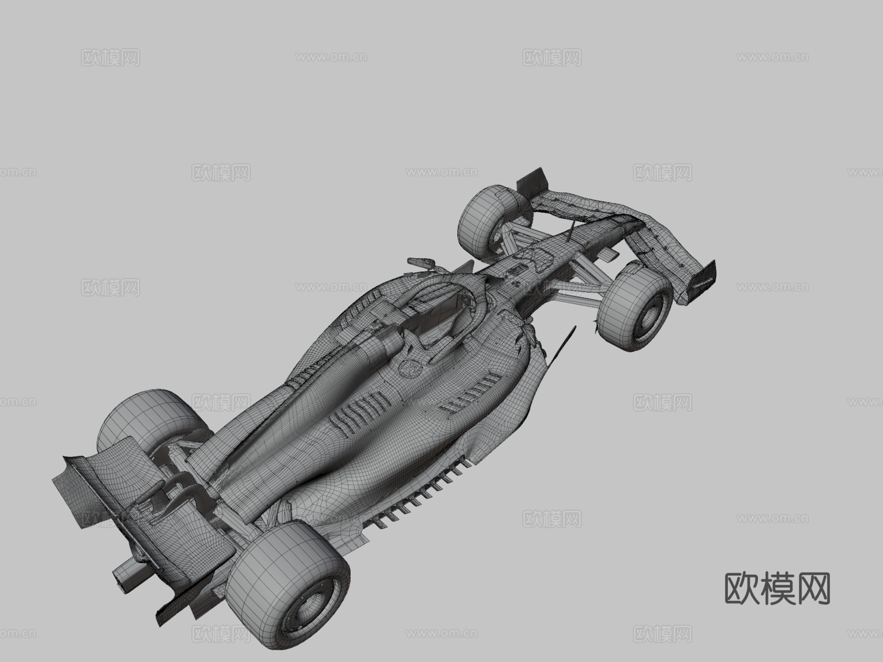 F1 2023阿尔法罗密欧Stake C433d模型下载（渲染图4）