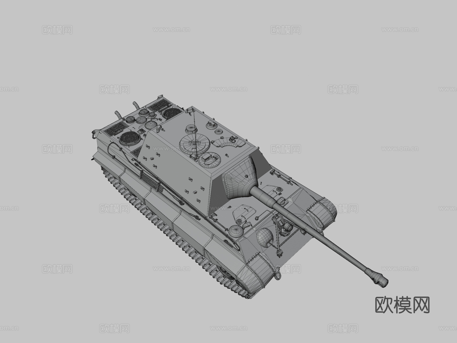 猎虎88厘米3d模型下载（渲染图3）