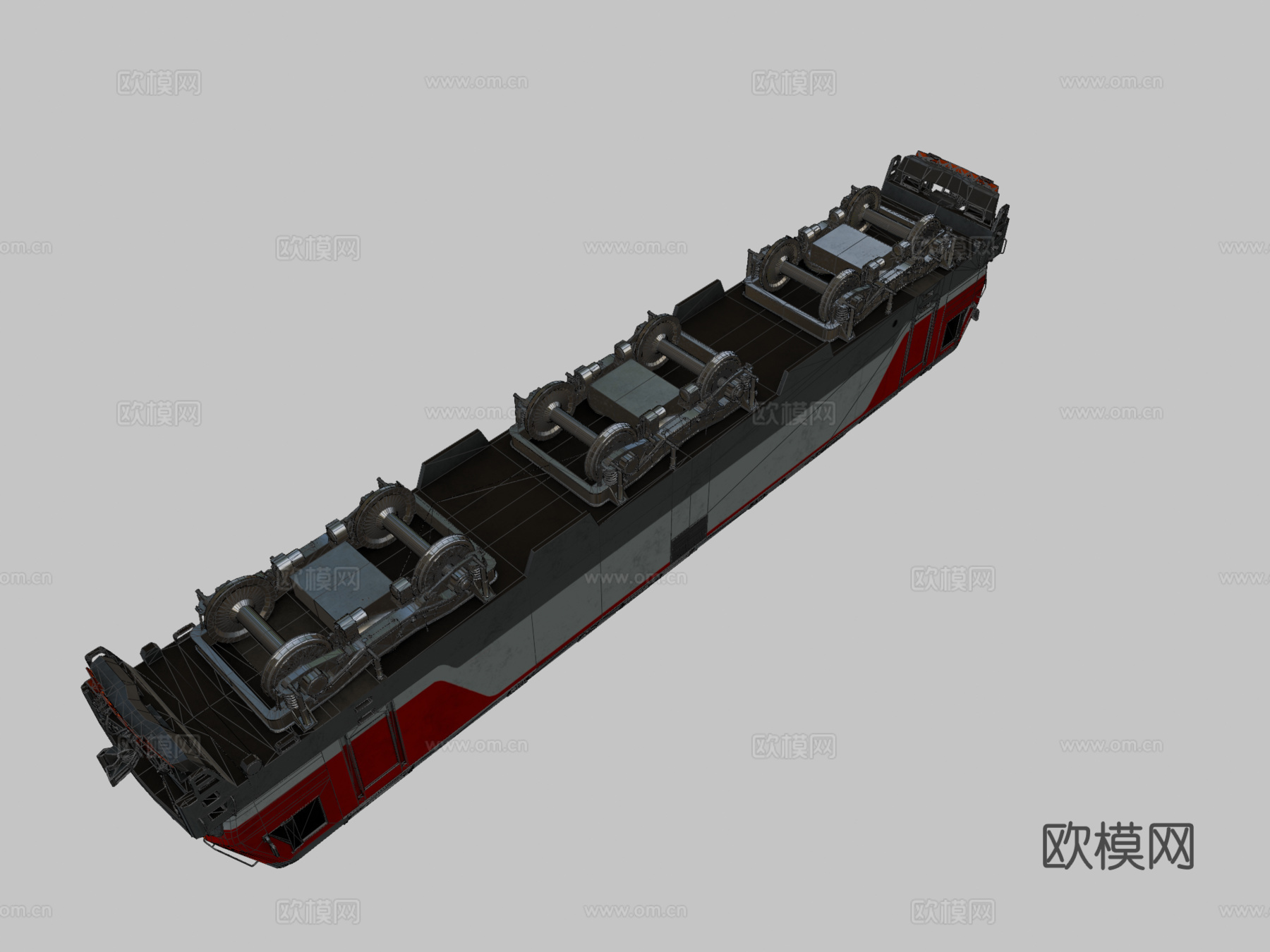 火车 EP203d模型下载（渲染图2）