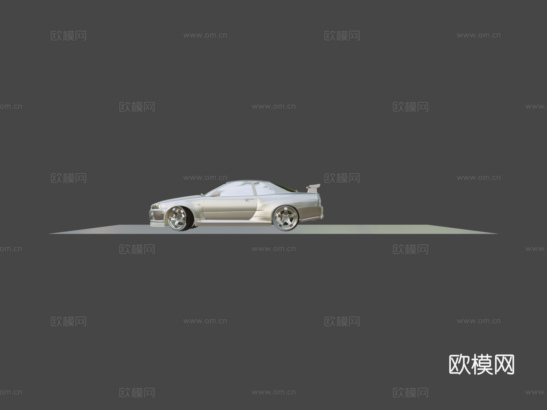 GTRr343d模型下载（渲染图6）