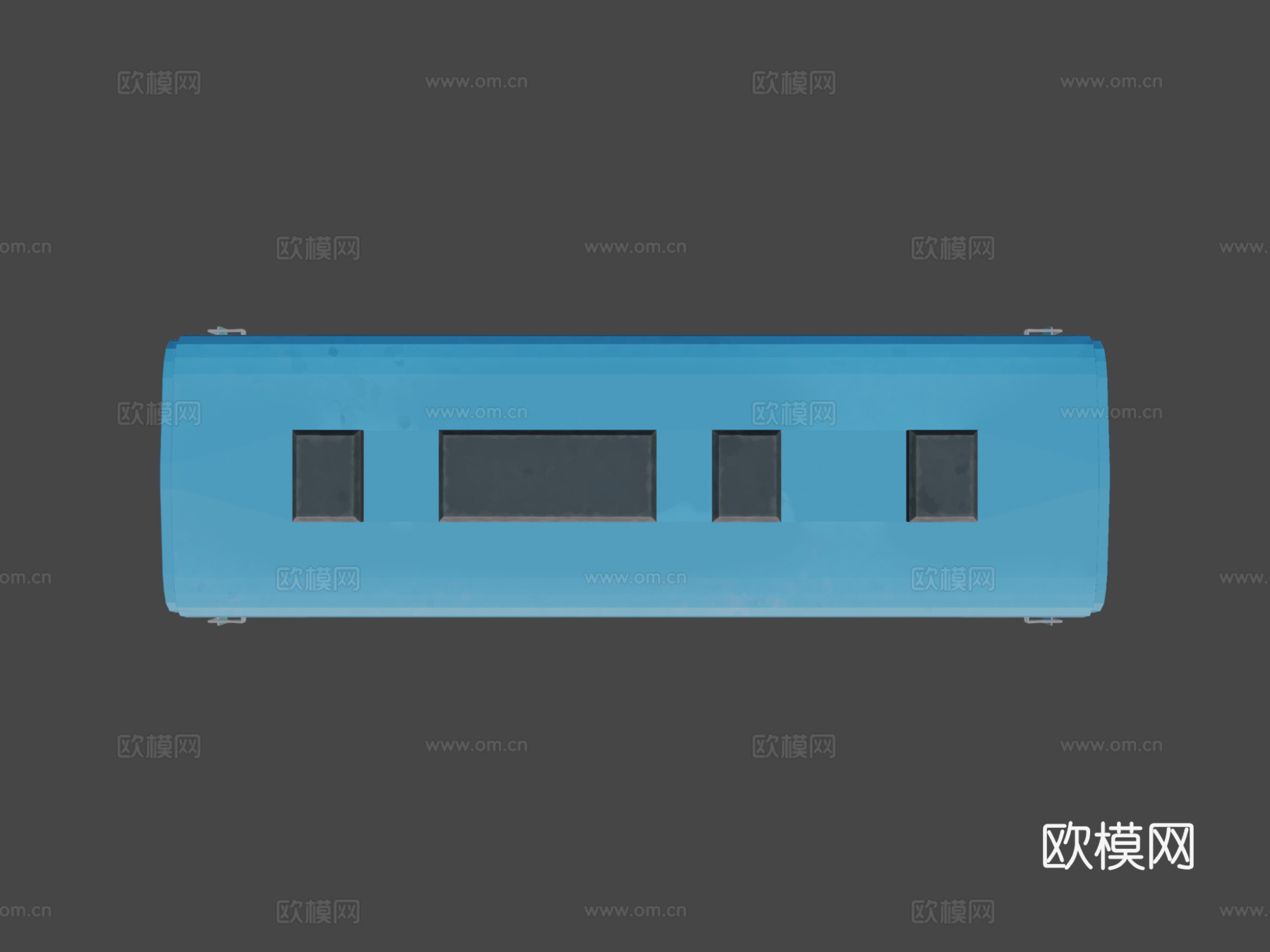 火车3d模型下载（渲染图6）