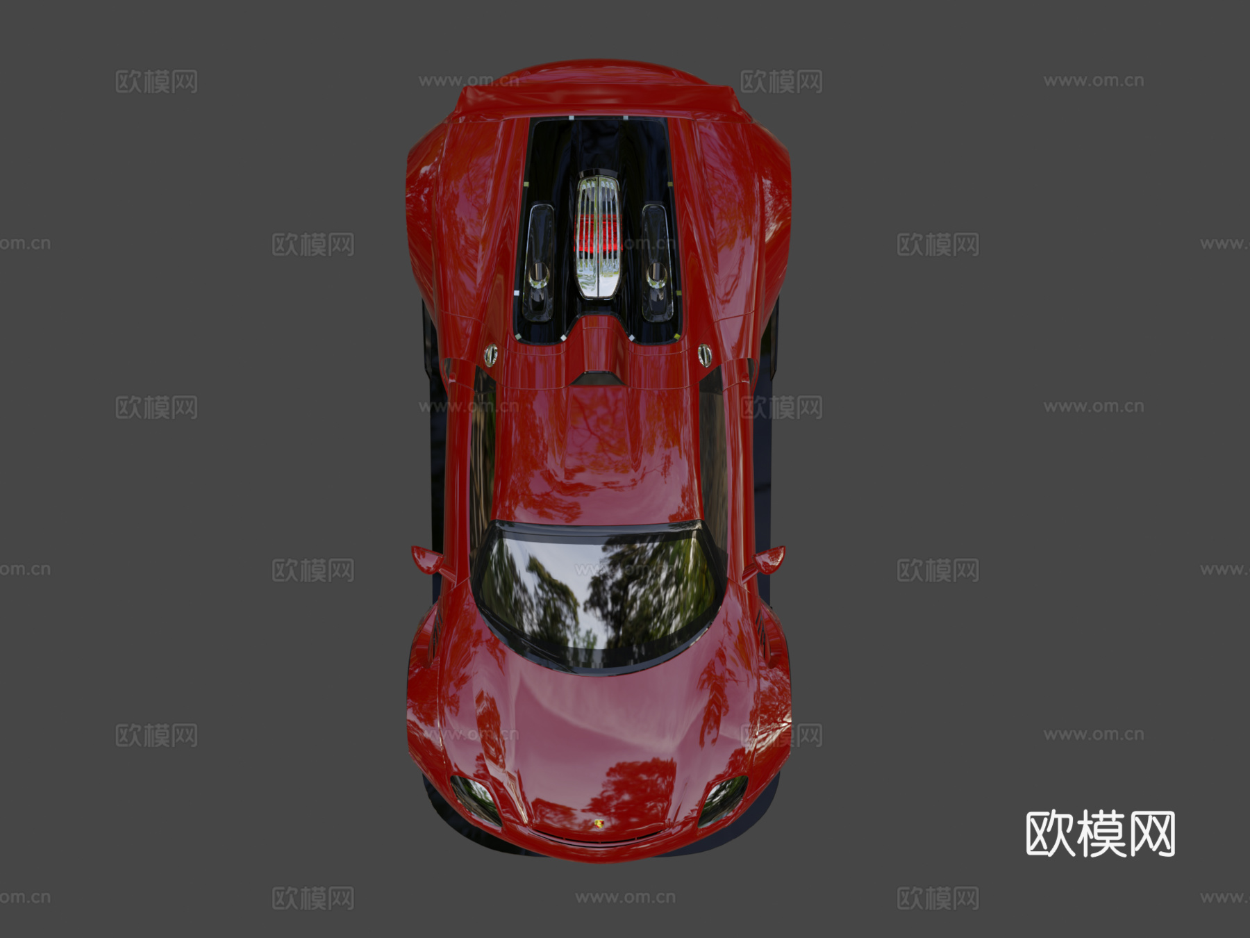 保时捷 9183d模型下载（渲染图7）