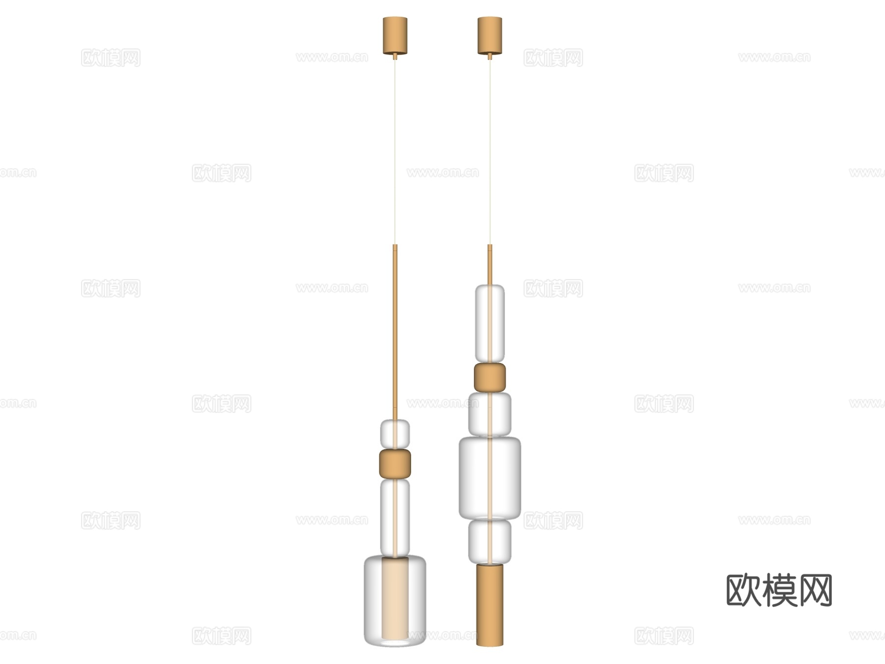 吊灯 床头吊灯 装饰吊灯 玻璃吊灯 金属吊灯su模型