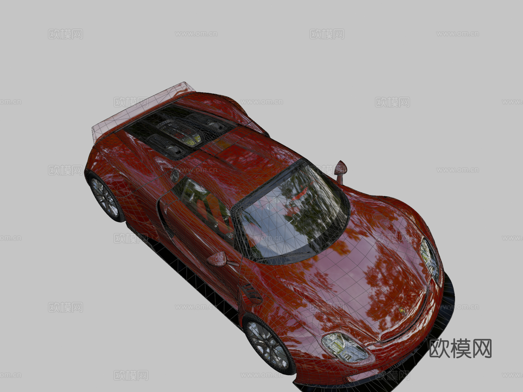 保时捷 9183d模型下载（渲染图2）