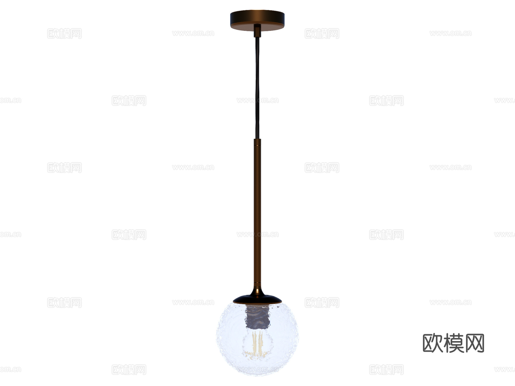 吊灯 床头吊灯 装饰吊灯 玻璃吊灯 金属吊灯su模型