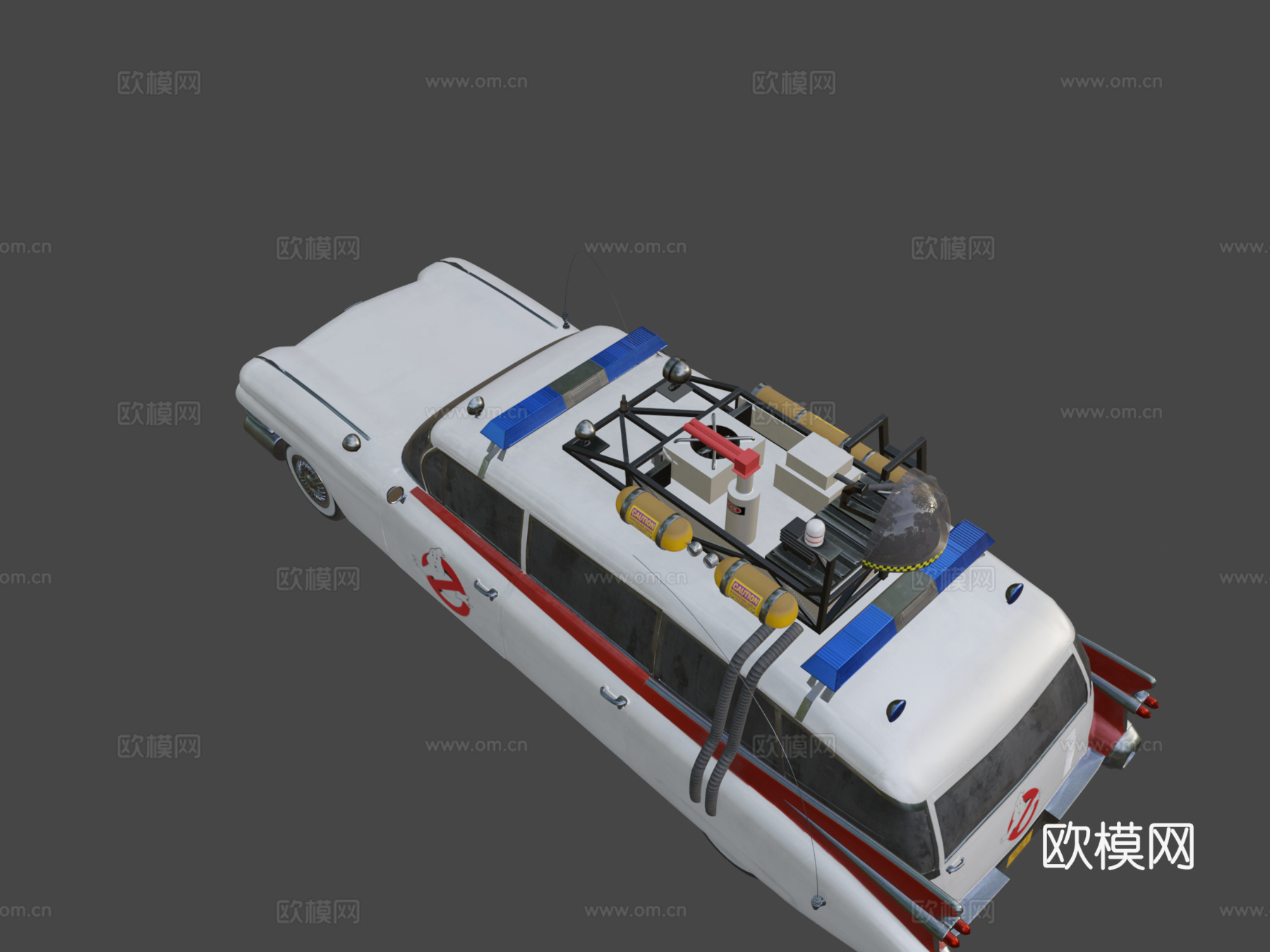 捉鬼车1-捉鬼敢死队3d模型下载（渲染图8）