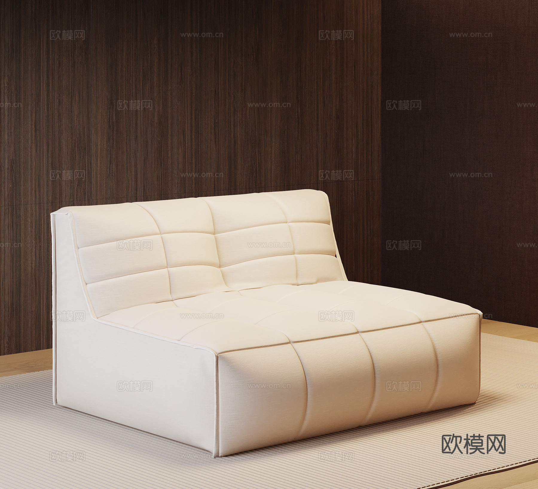 现代懒人沙发 休闲沙发 单人沙发su模型