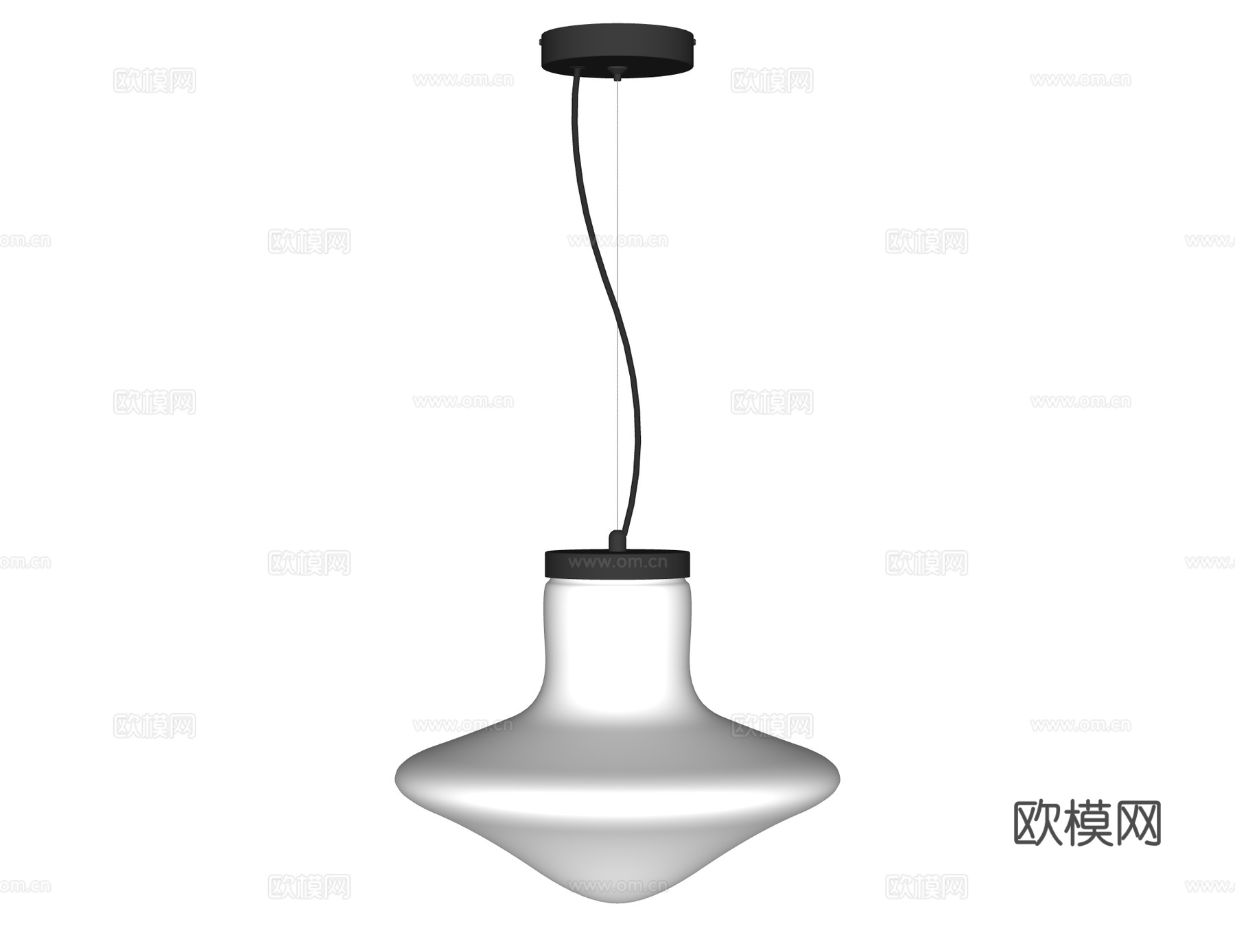 吊灯 床头吊灯 装饰吊灯su模型