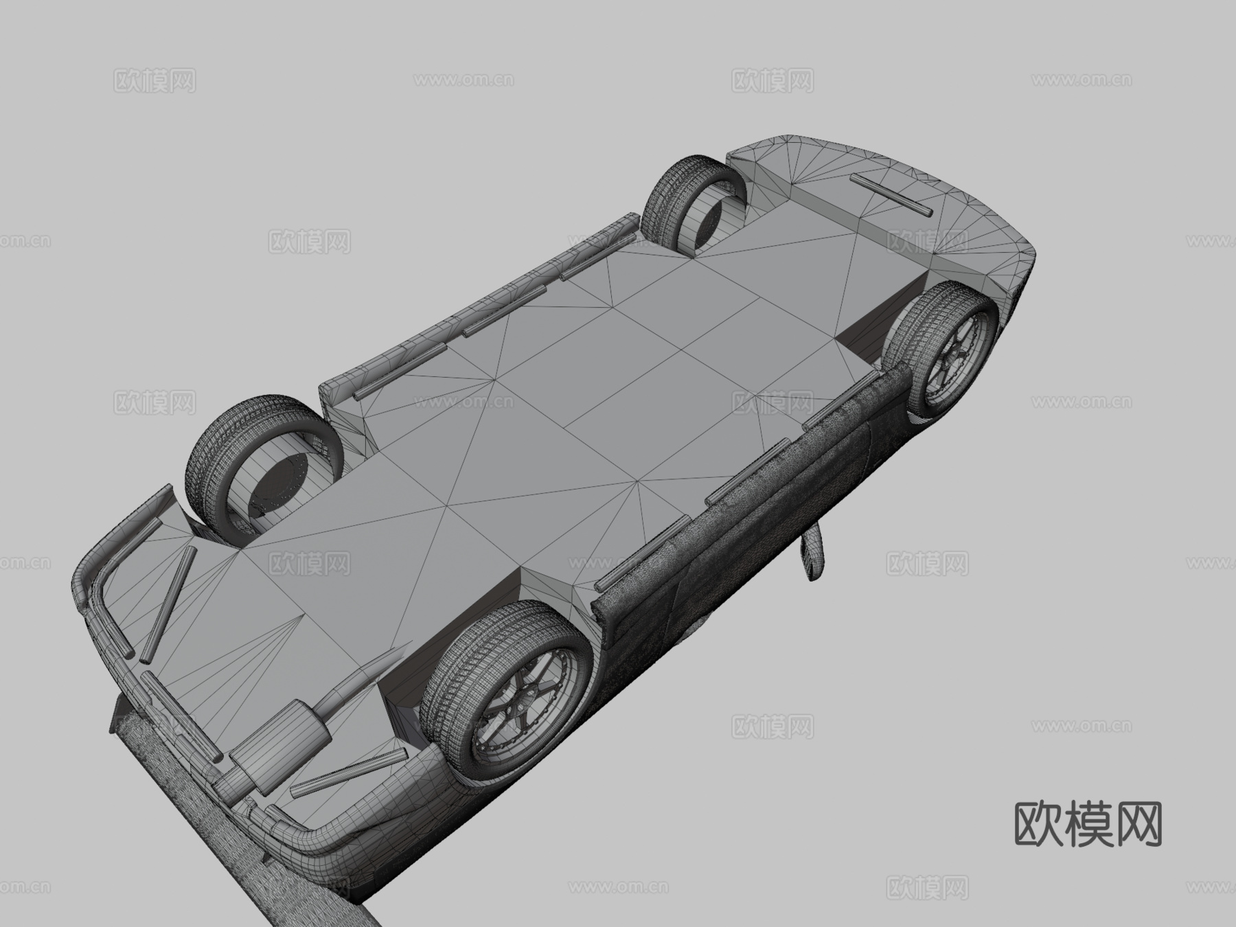 保罗·沃克GTR R34来自速度与激情23d模型下载（渲染图3）