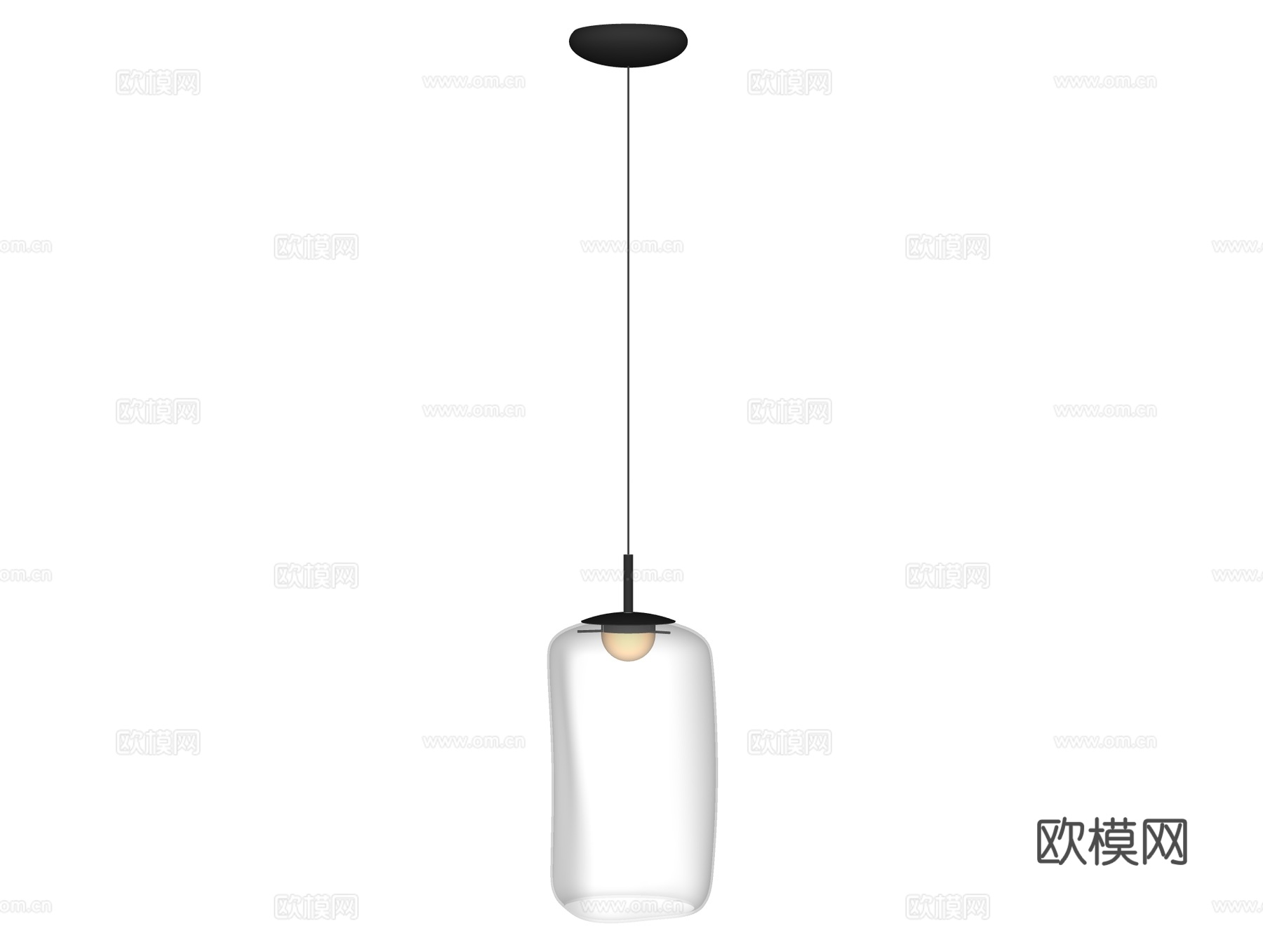 吊灯 床头吊灯 装饰吊灯 玻璃吊灯su模型