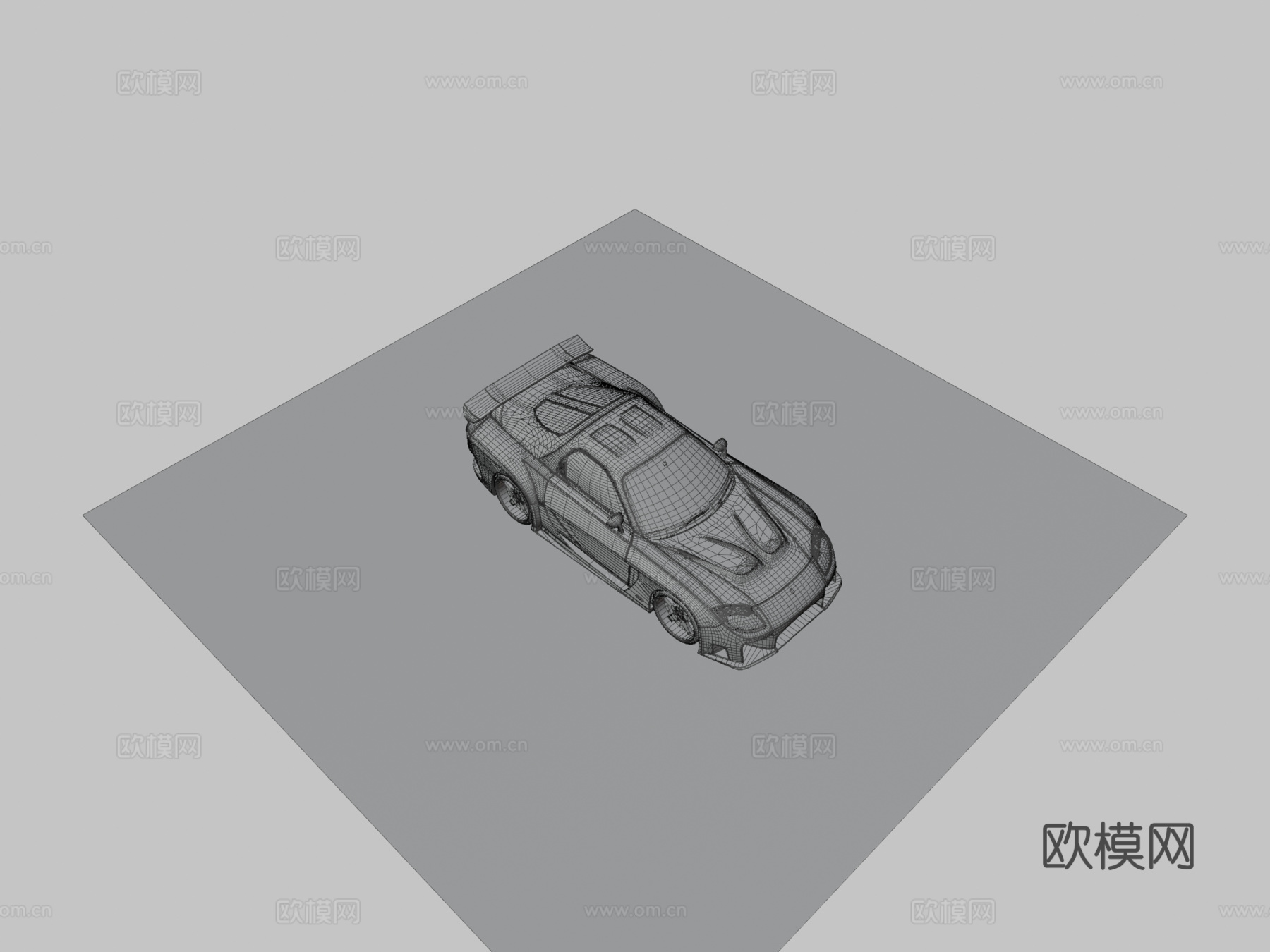 马自达 Rx7 Veilside3d模型下载（渲染图3）