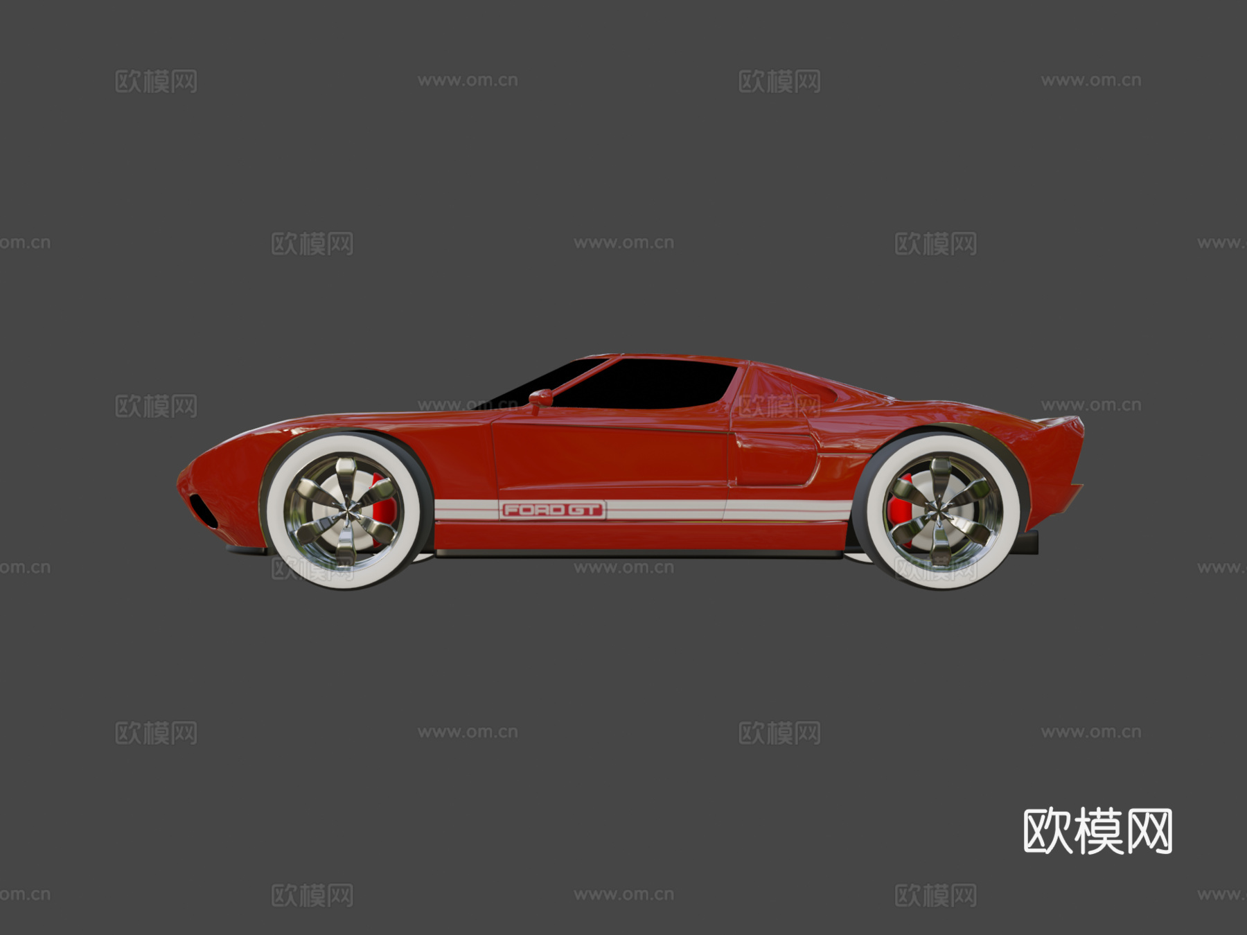 福特 GT 20063d模型下载（渲染图6）