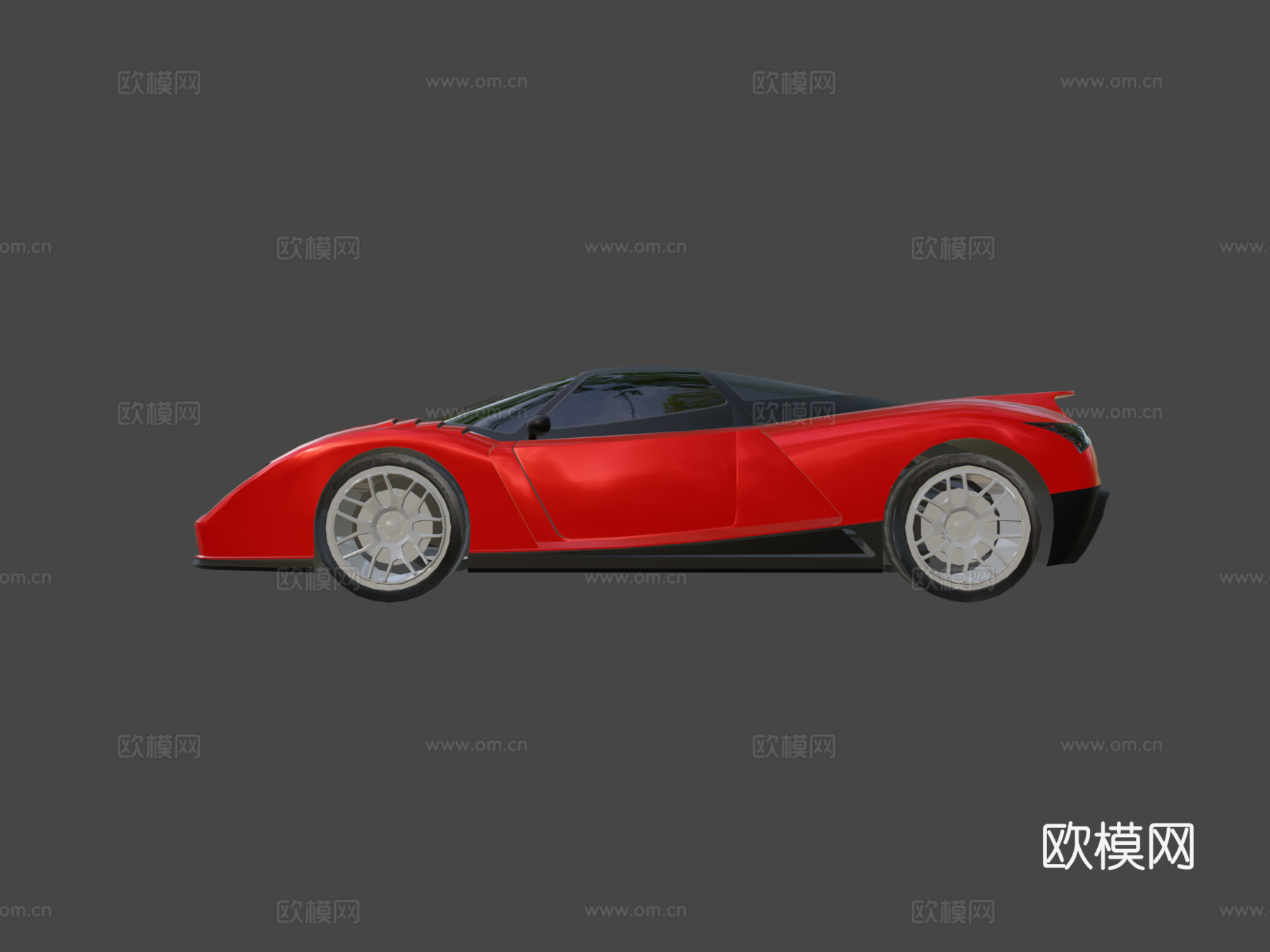 运动轻量版3d模型下载（渲染图6）