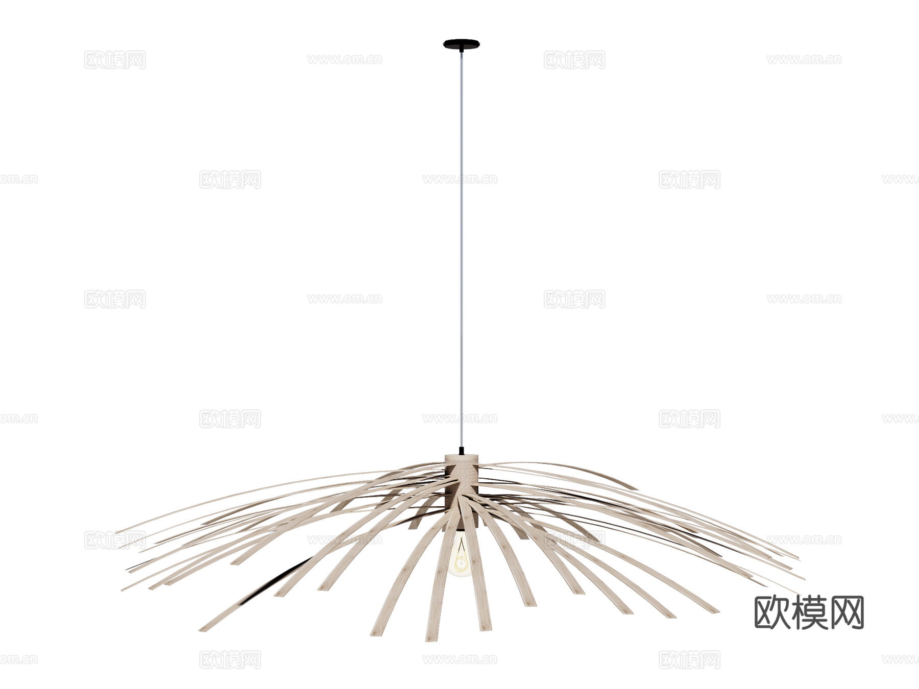 吊灯 装饰吊灯su模型