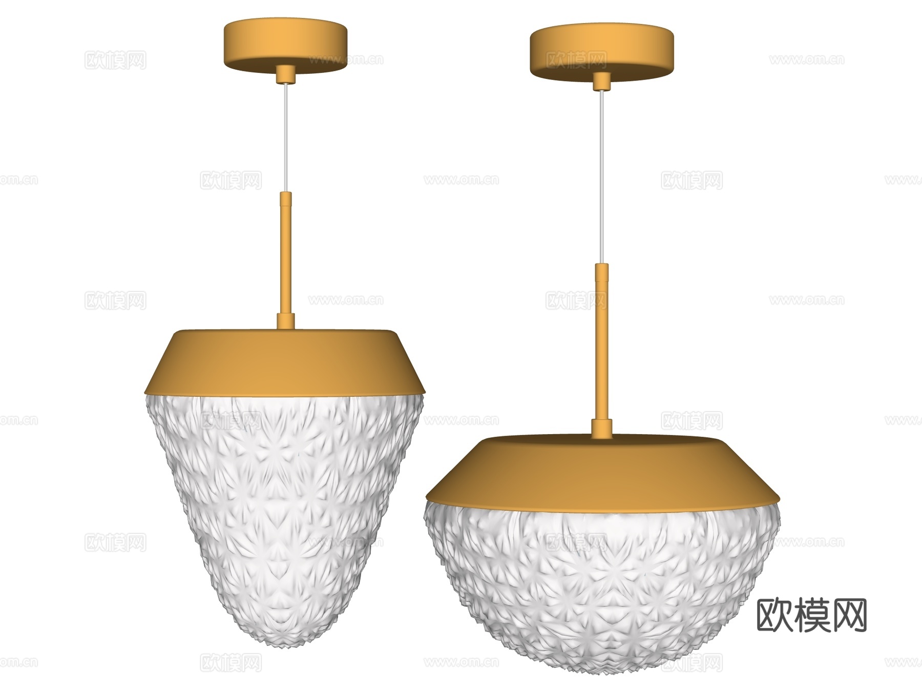吊灯 床头吊灯 装饰吊灯 金属吊灯su模型