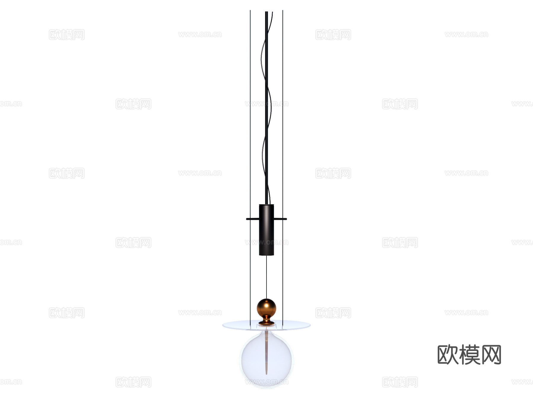 吊灯 床头吊灯 装饰吊灯 玻璃吊灯 金属吊灯su模型