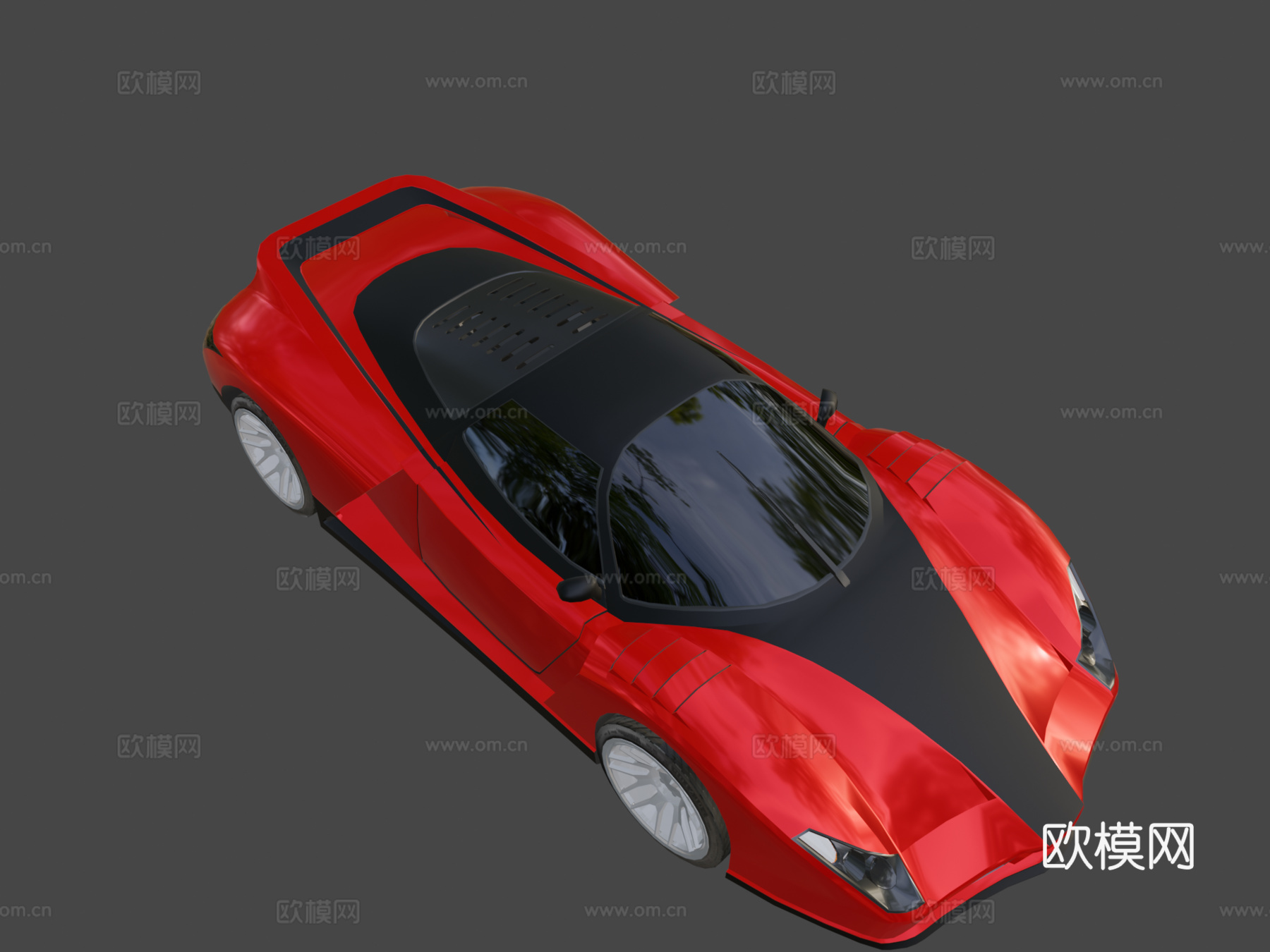 运动轻量版3d模型下载（渲染图8）