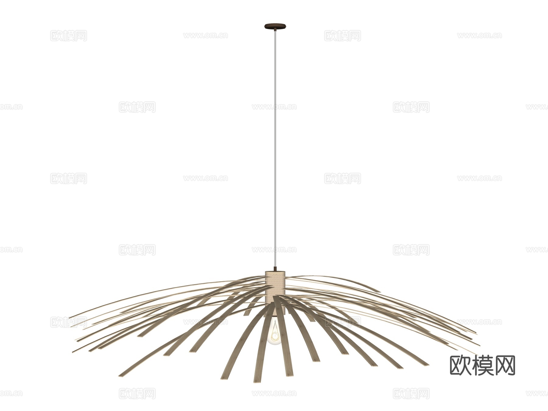 吊灯 装饰吊灯su模型
