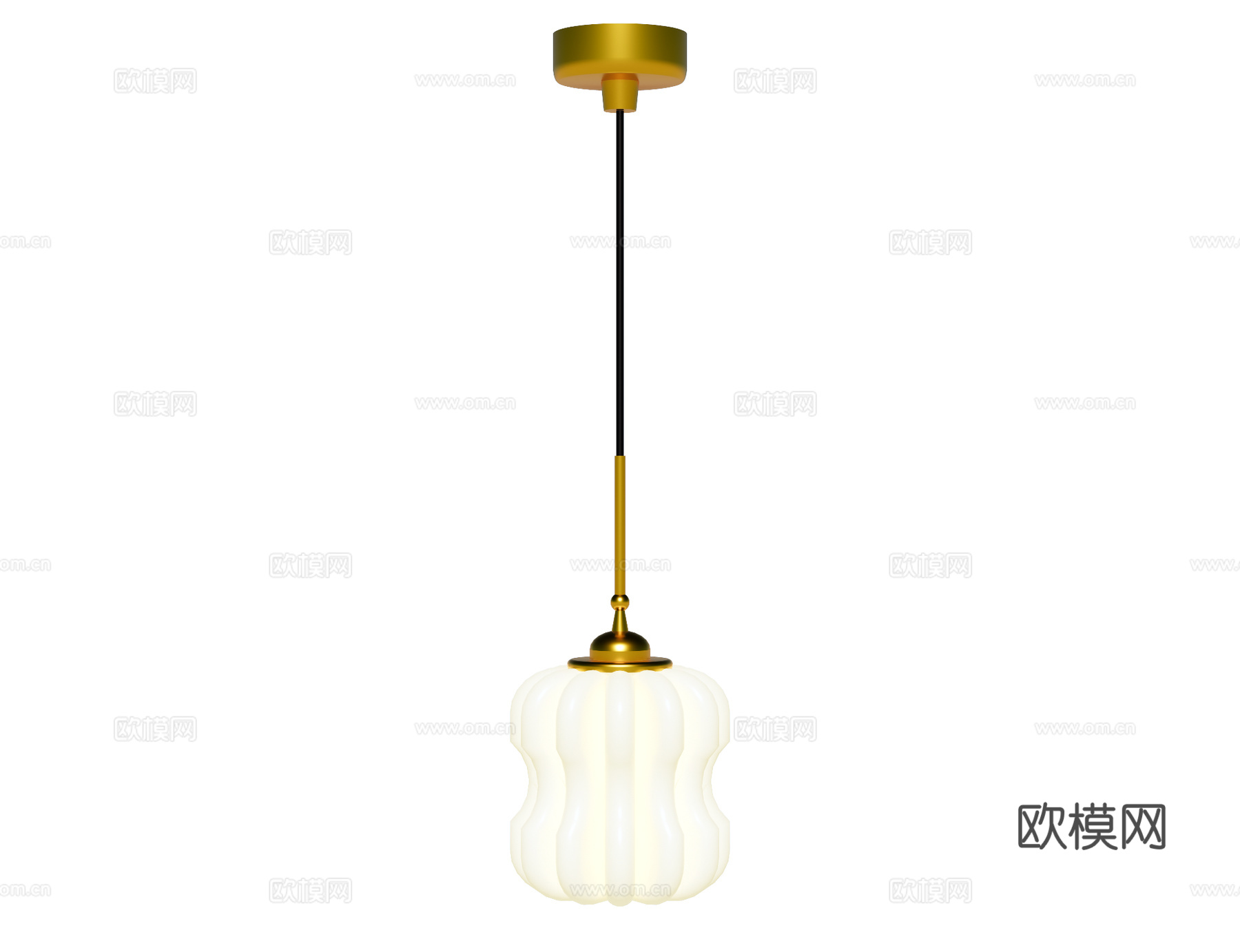 吊灯 床头吊灯 装饰吊灯 金属吊灯su模型