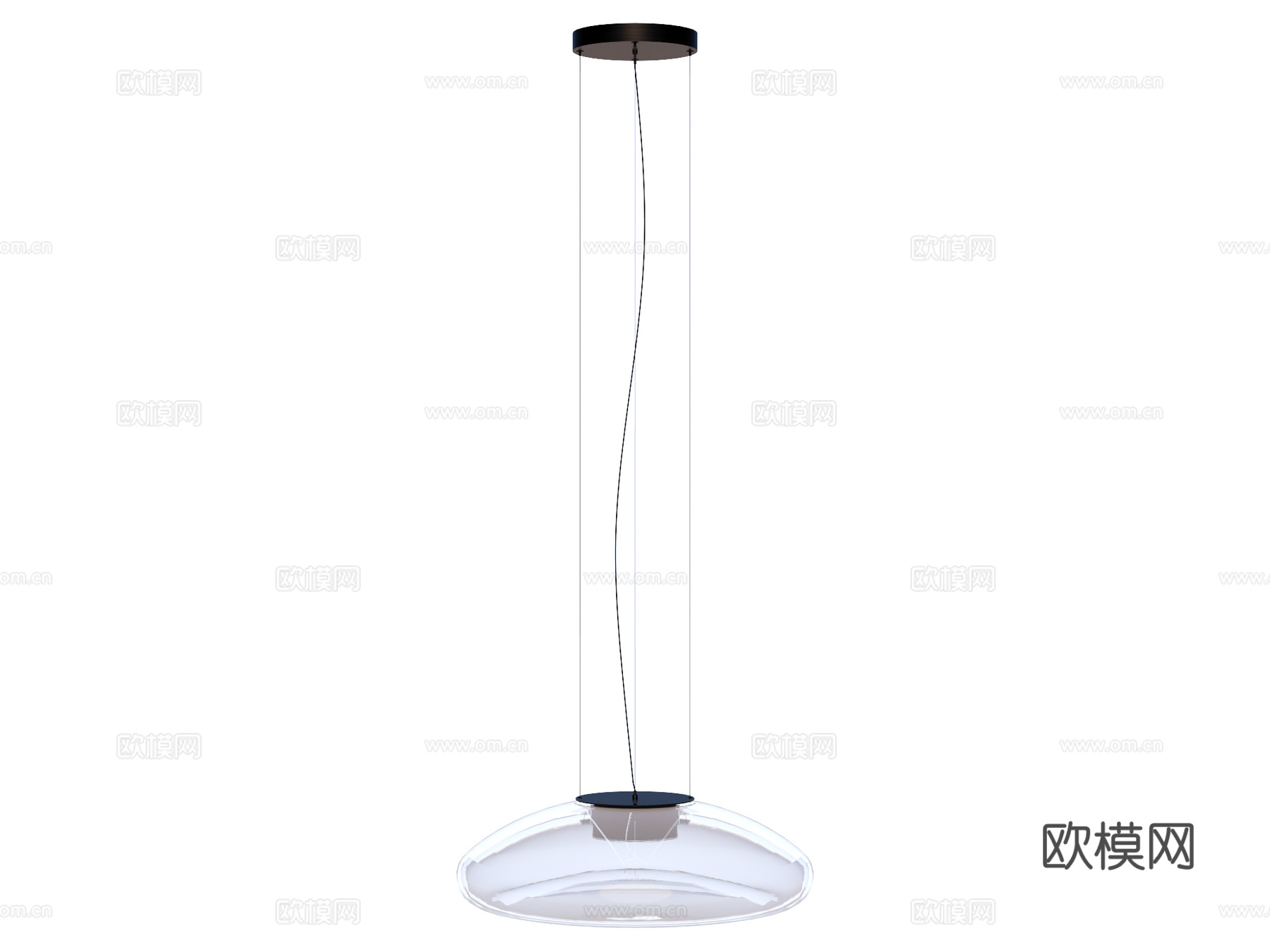 吊灯 床头吊灯 装饰吊灯 玻璃吊灯su模型