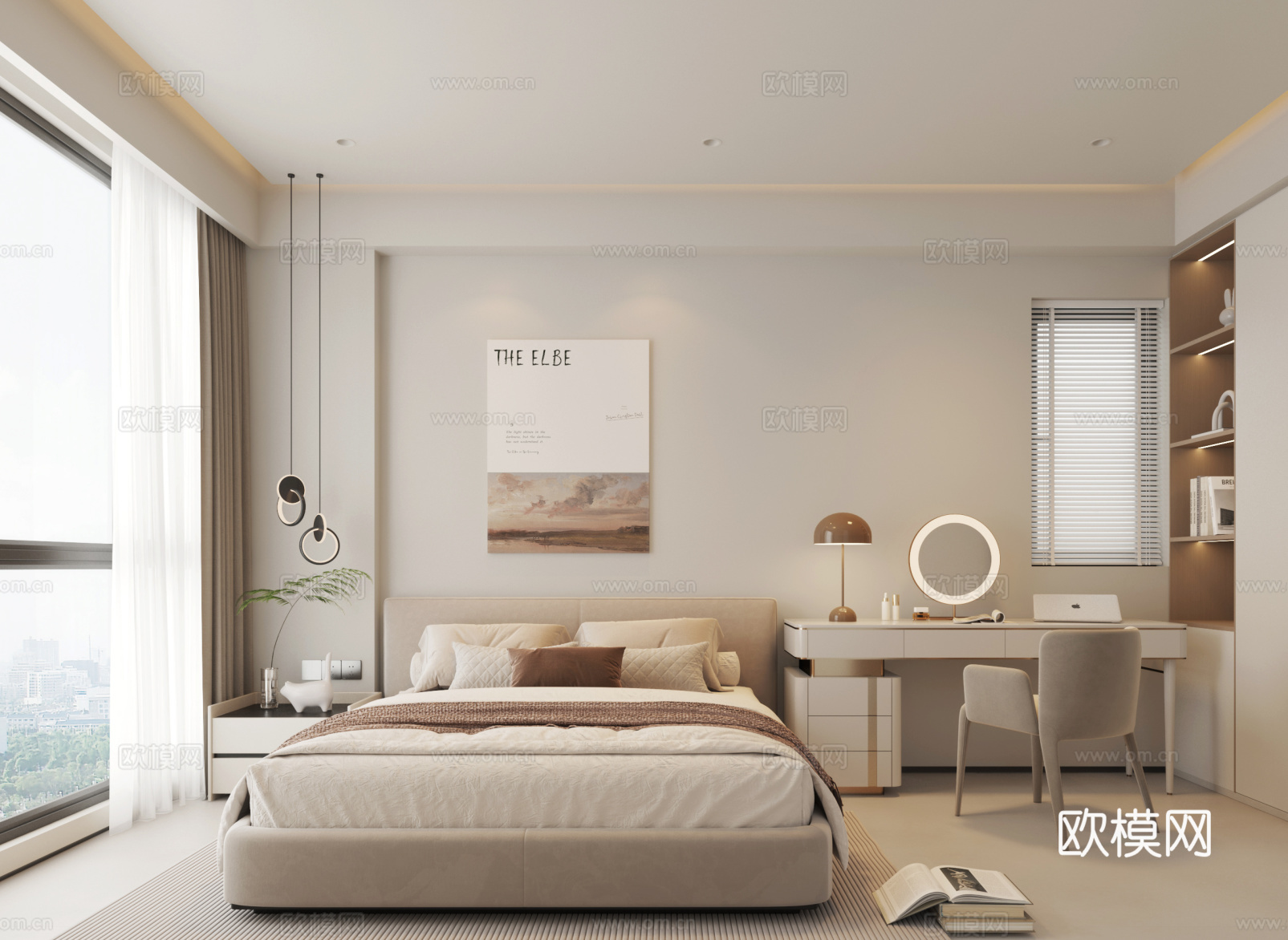 200平方现代简约风深圳住宅室内施工图cad施工图