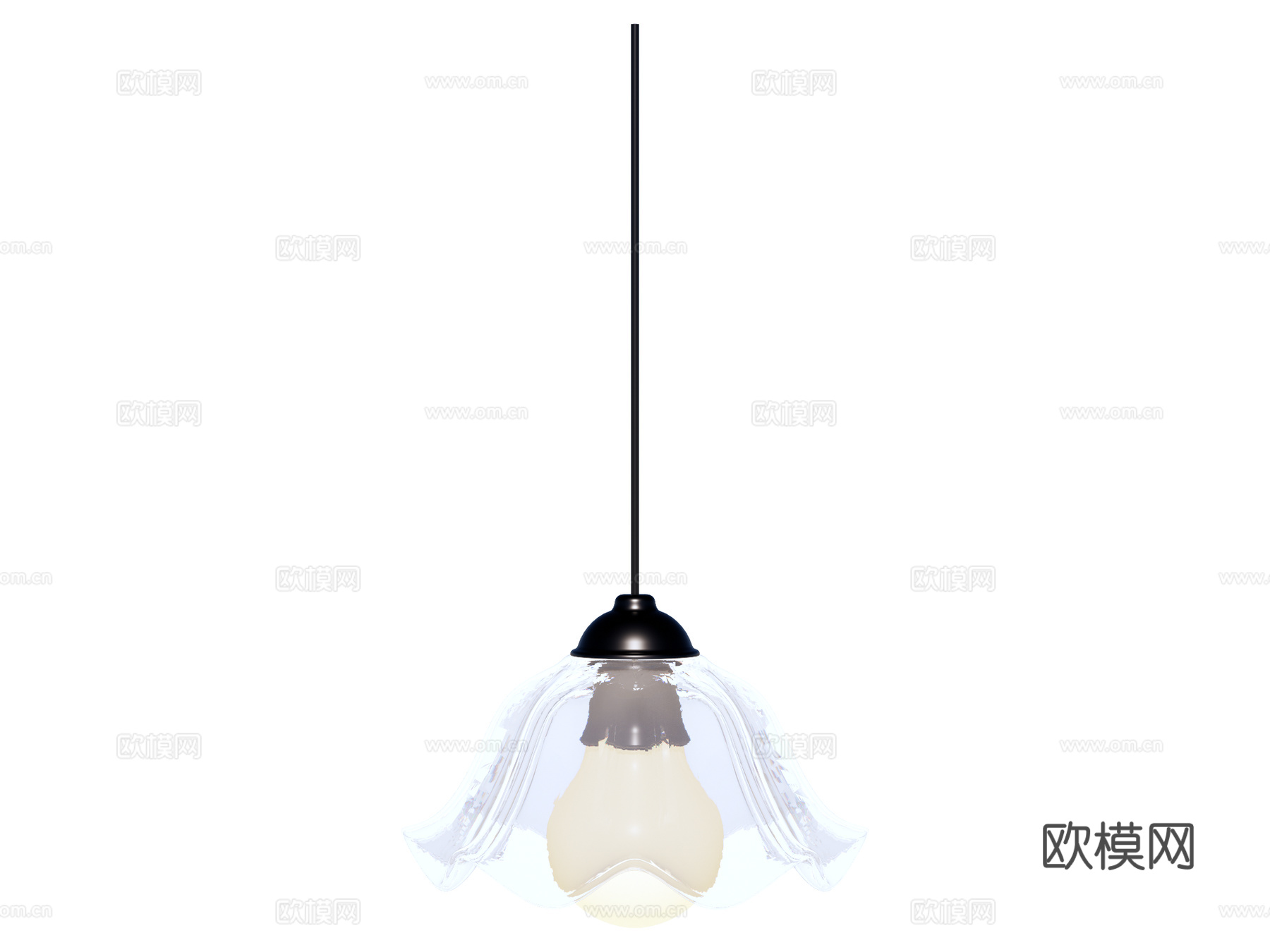 吊灯 床头吊灯 装饰吊灯 玻璃吊灯su模型