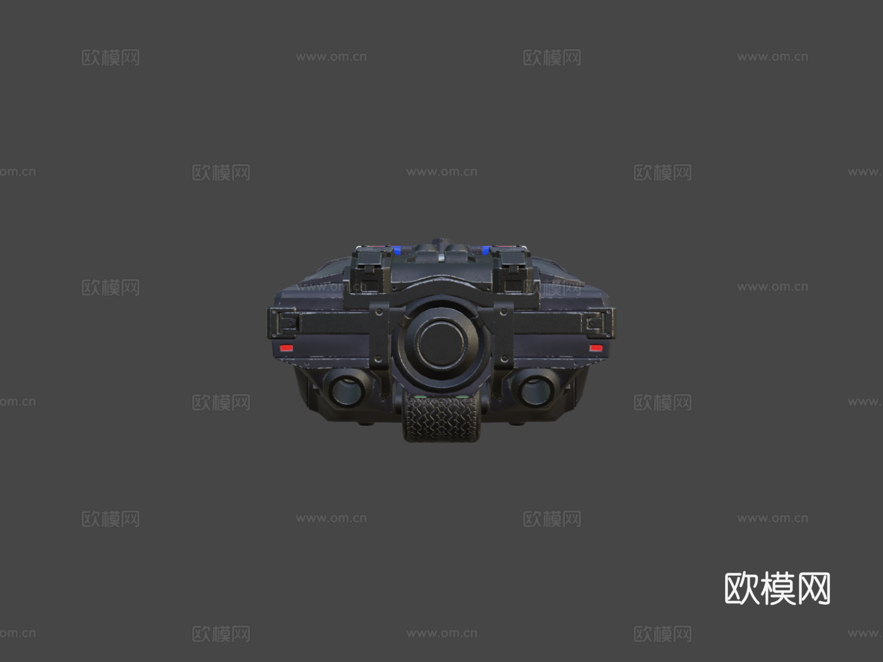 银翼杀手警察飞旋车3d模型下载（渲染图6）