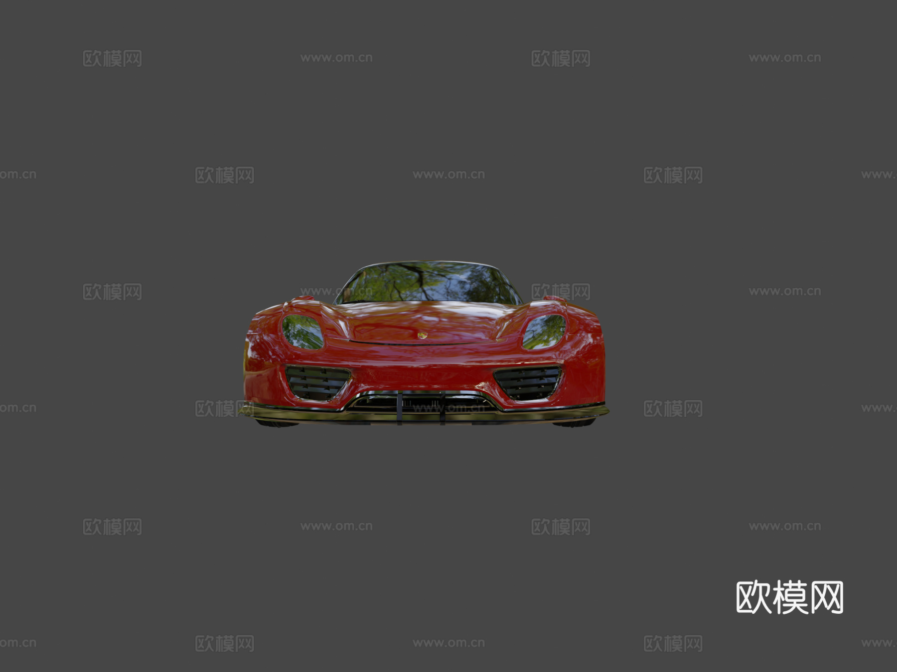 保时捷 9183d模型下载（渲染图5）