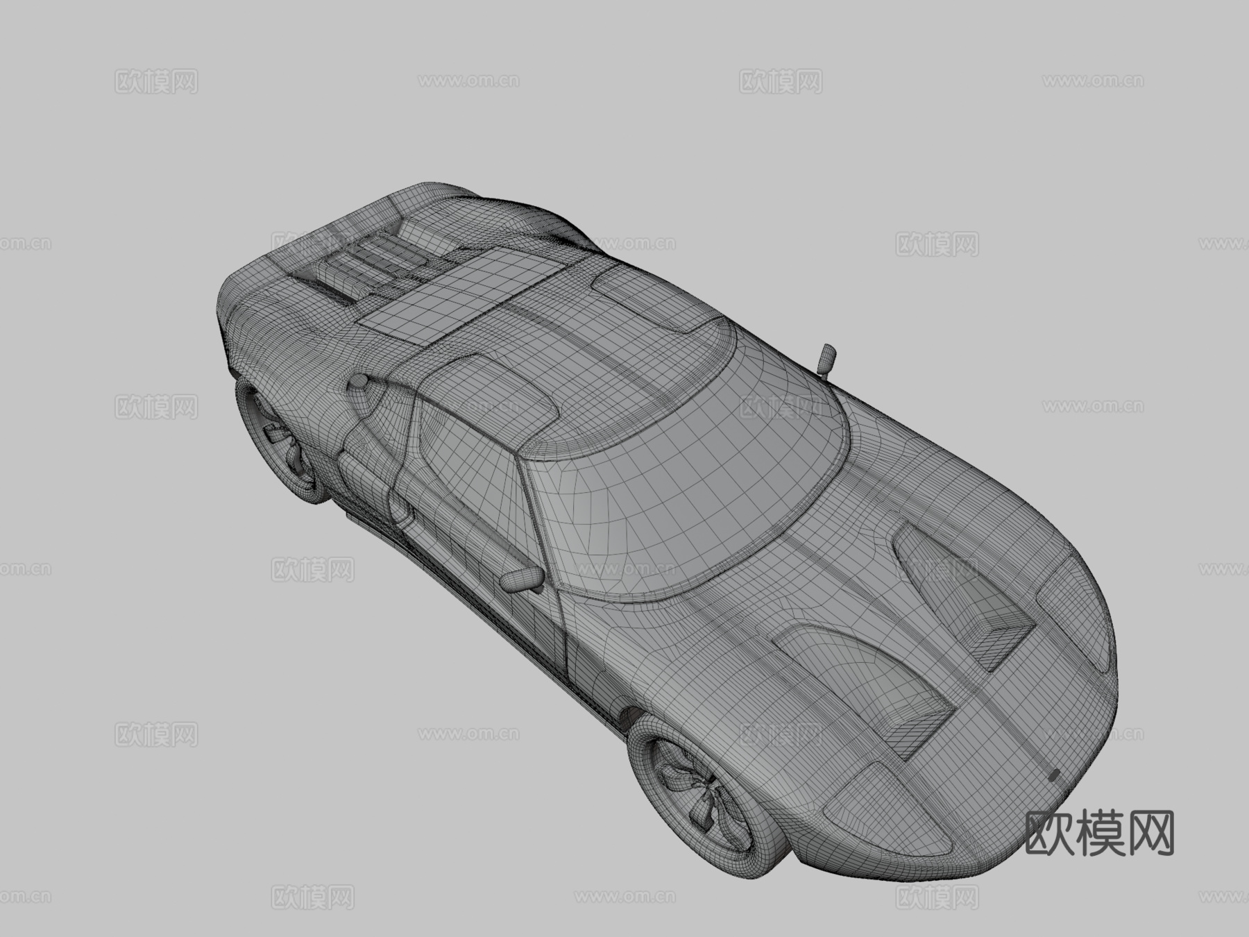 福特 GT 20063d模型下载（渲染图3）