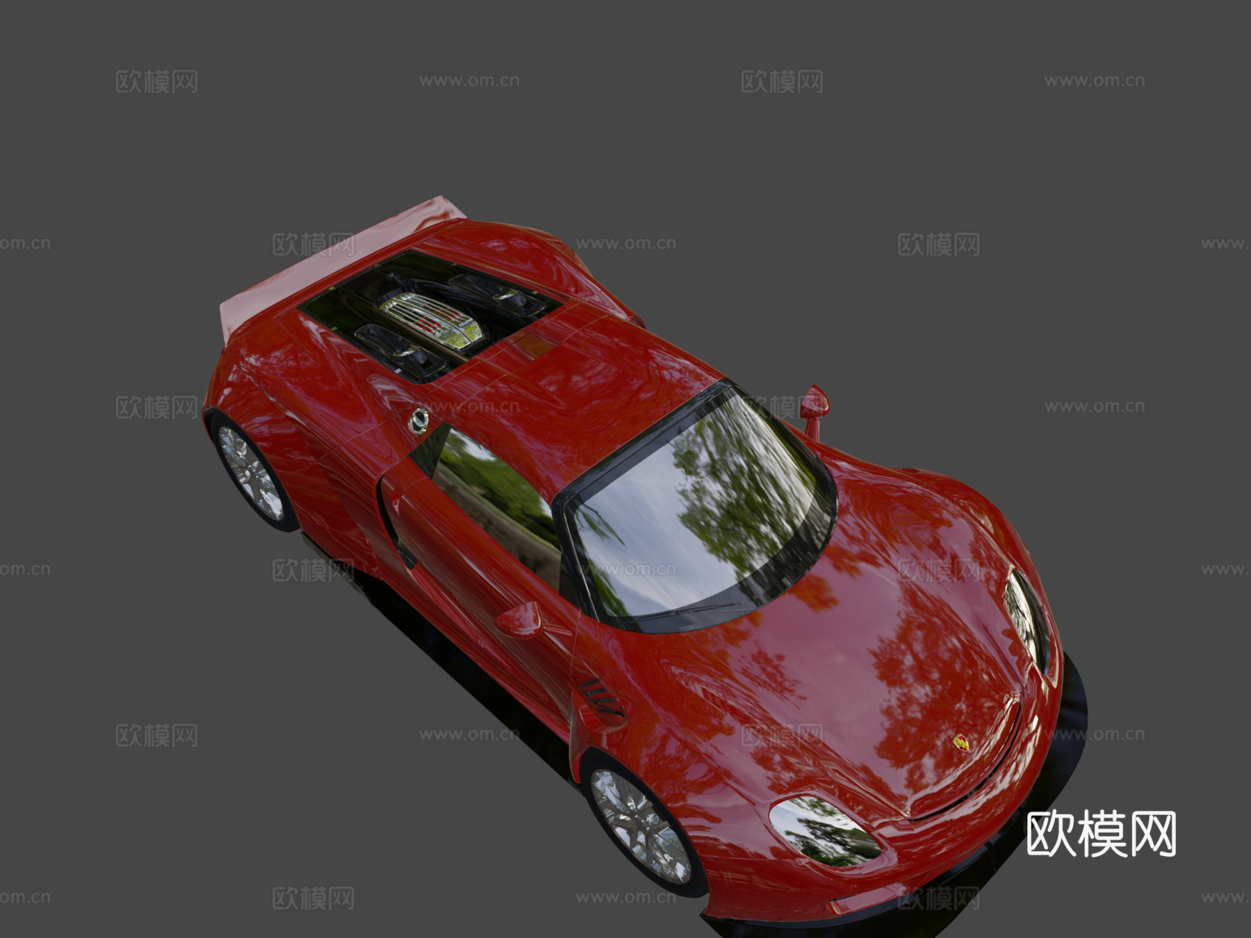 保时捷 9183d模型下载（渲染图8）