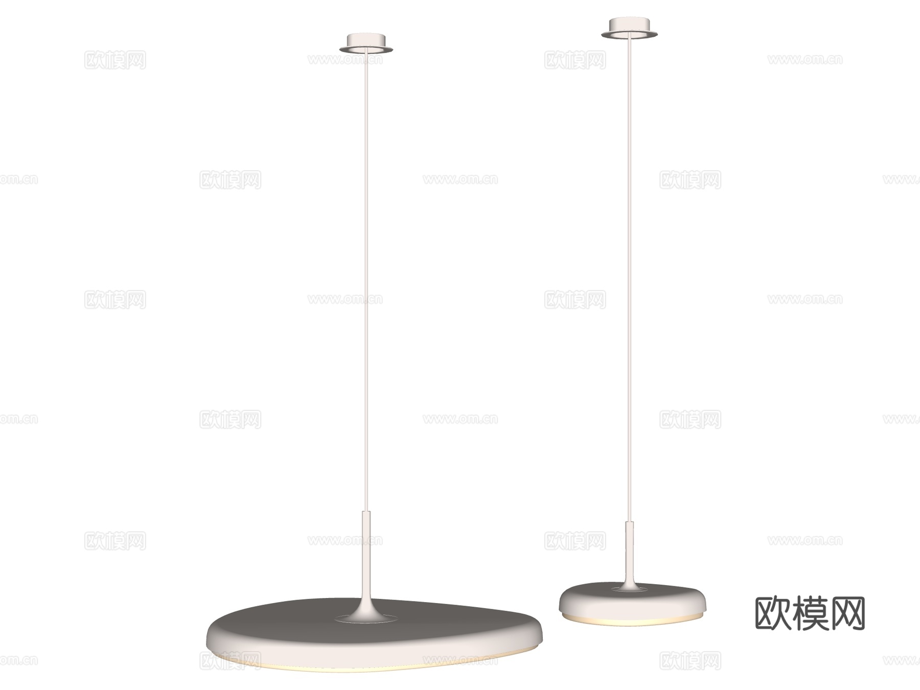 吊灯 床头吊灯 装饰吊灯 金属吊灯su模型