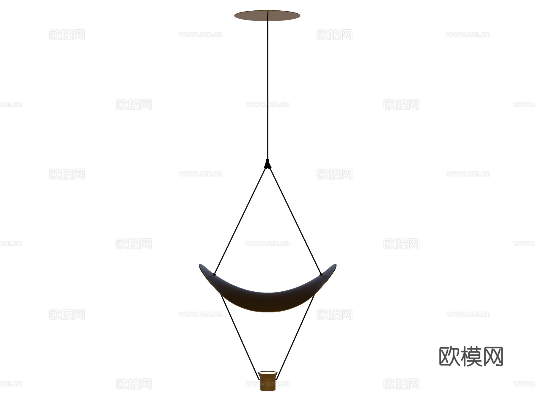 吊灯 床头吊灯 装饰吊灯 金属吊灯su模型