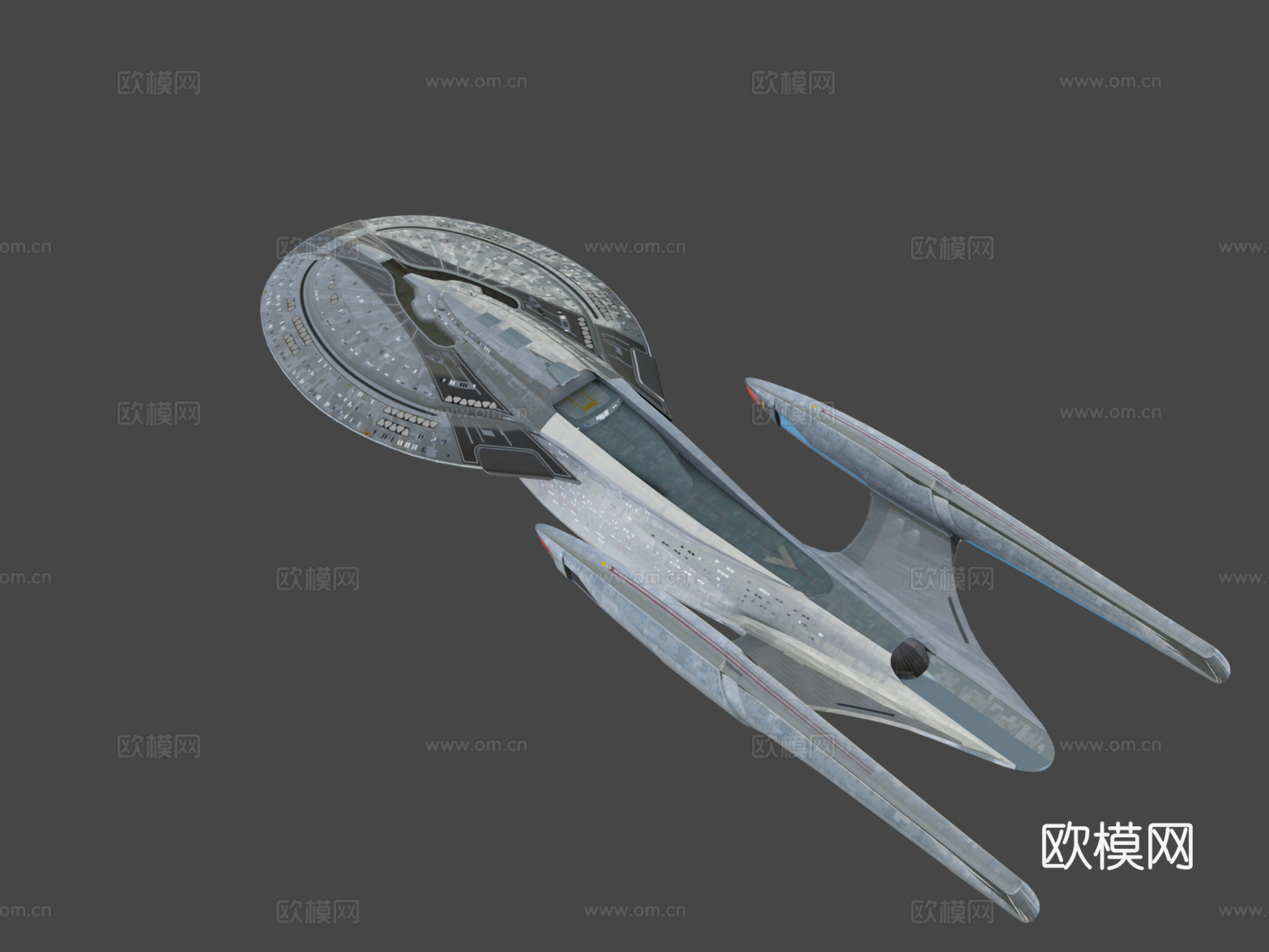 北极星级（改装）3d模型下载（渲染图7）