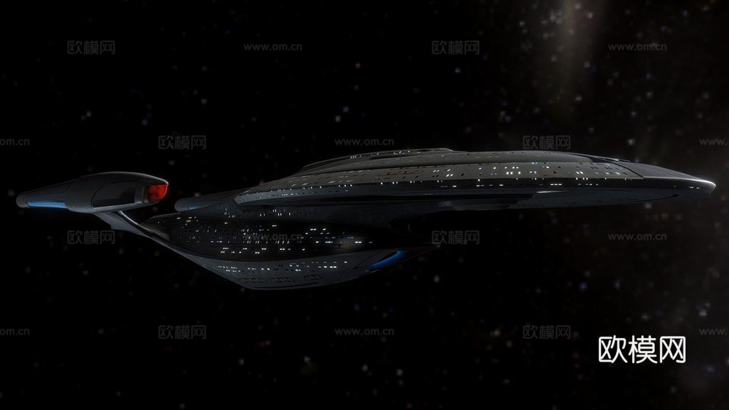 北极星级（改装）3d模型下载（渲染图1）