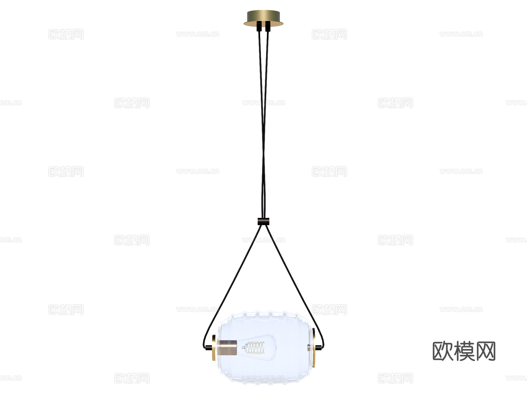 吊灯 床头吊灯 装饰吊灯 玻璃吊灯 金属吊灯su模型