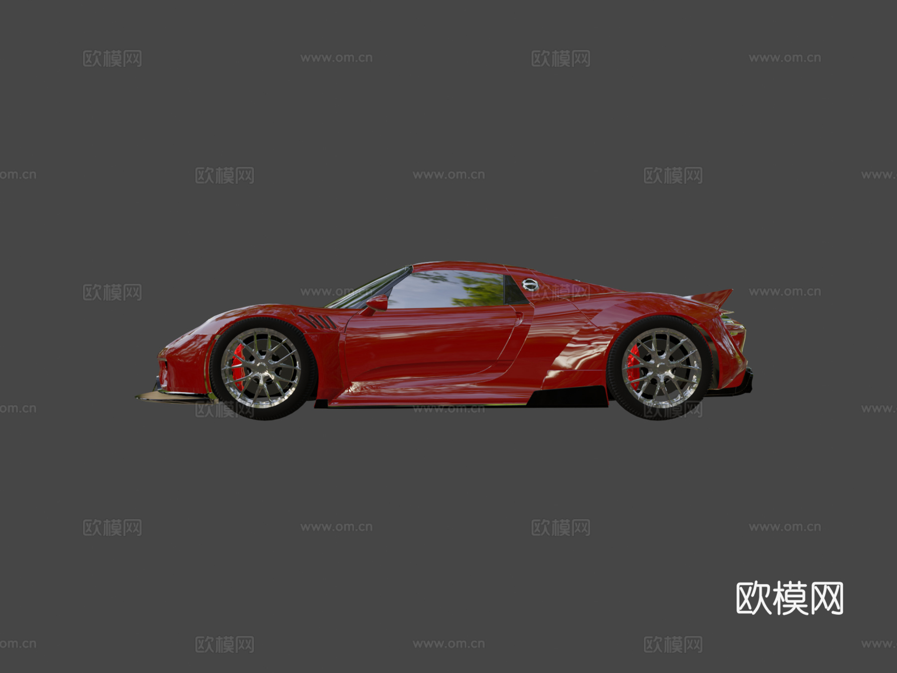 保时捷 9183d模型下载（渲染图6）