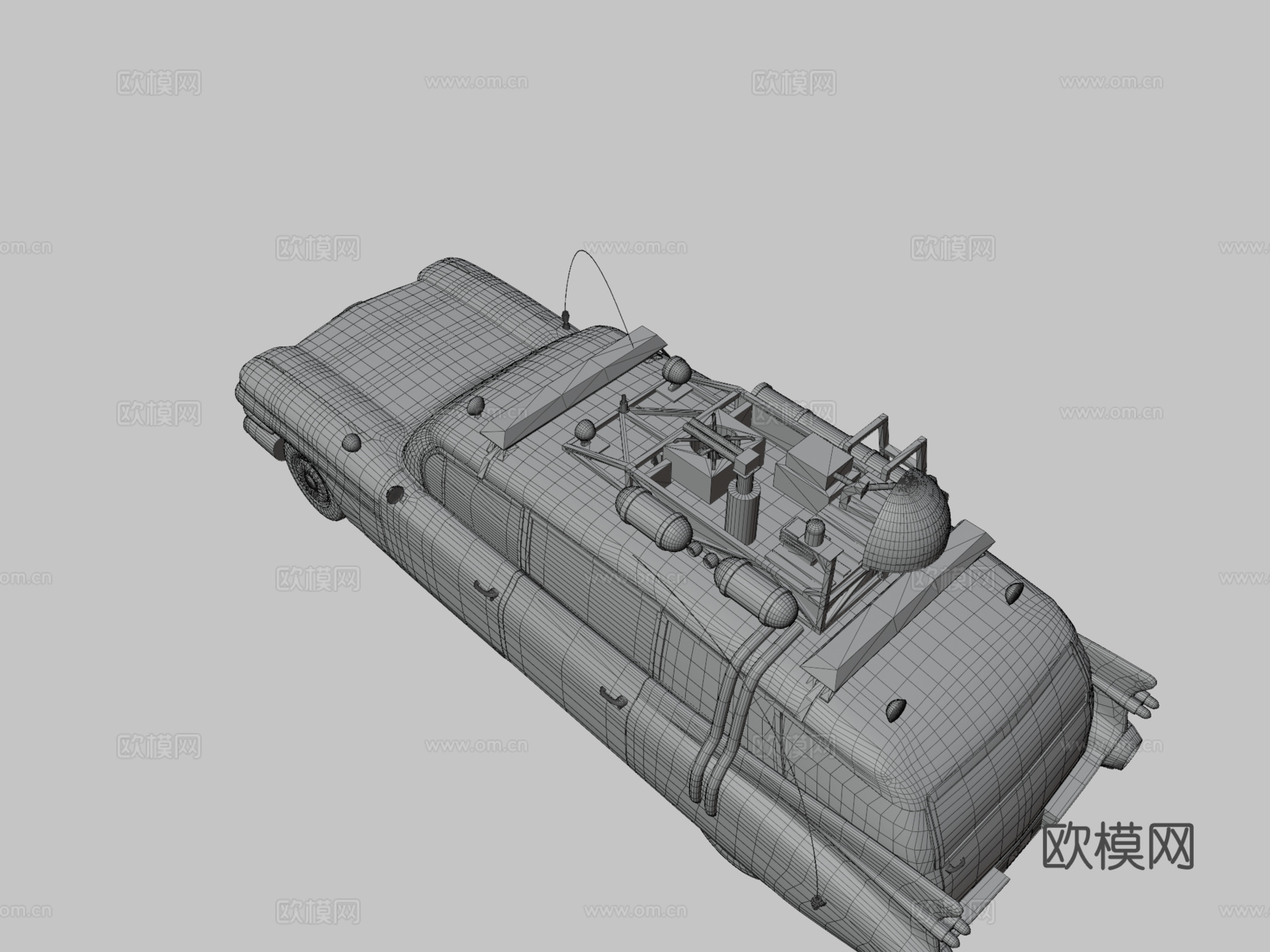 捉鬼车1-捉鬼敢死队3d模型下载（渲染图3）