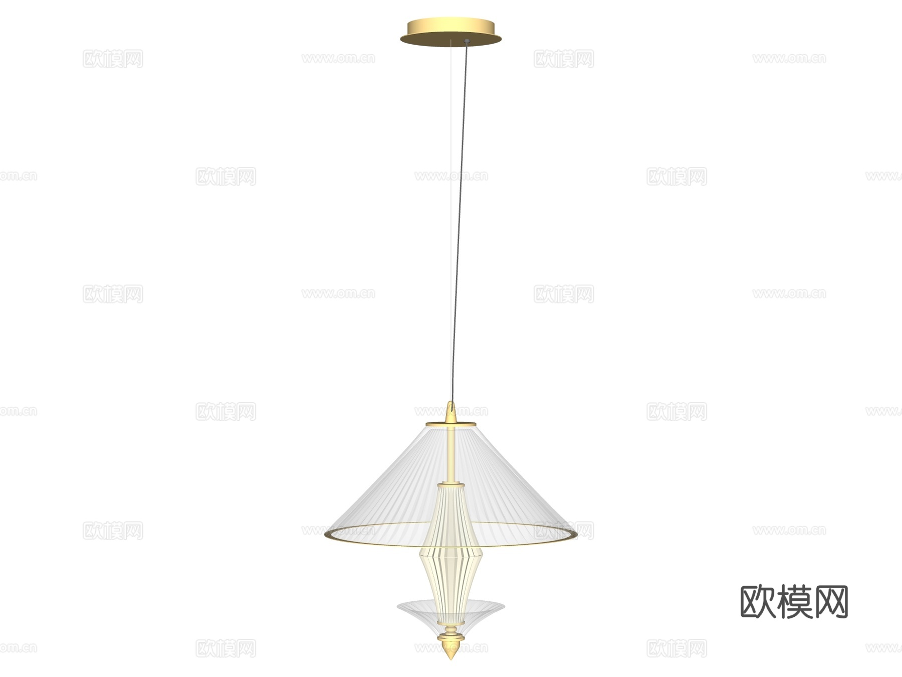 吊灯 床头吊灯 装饰吊灯 玻璃吊灯su模型