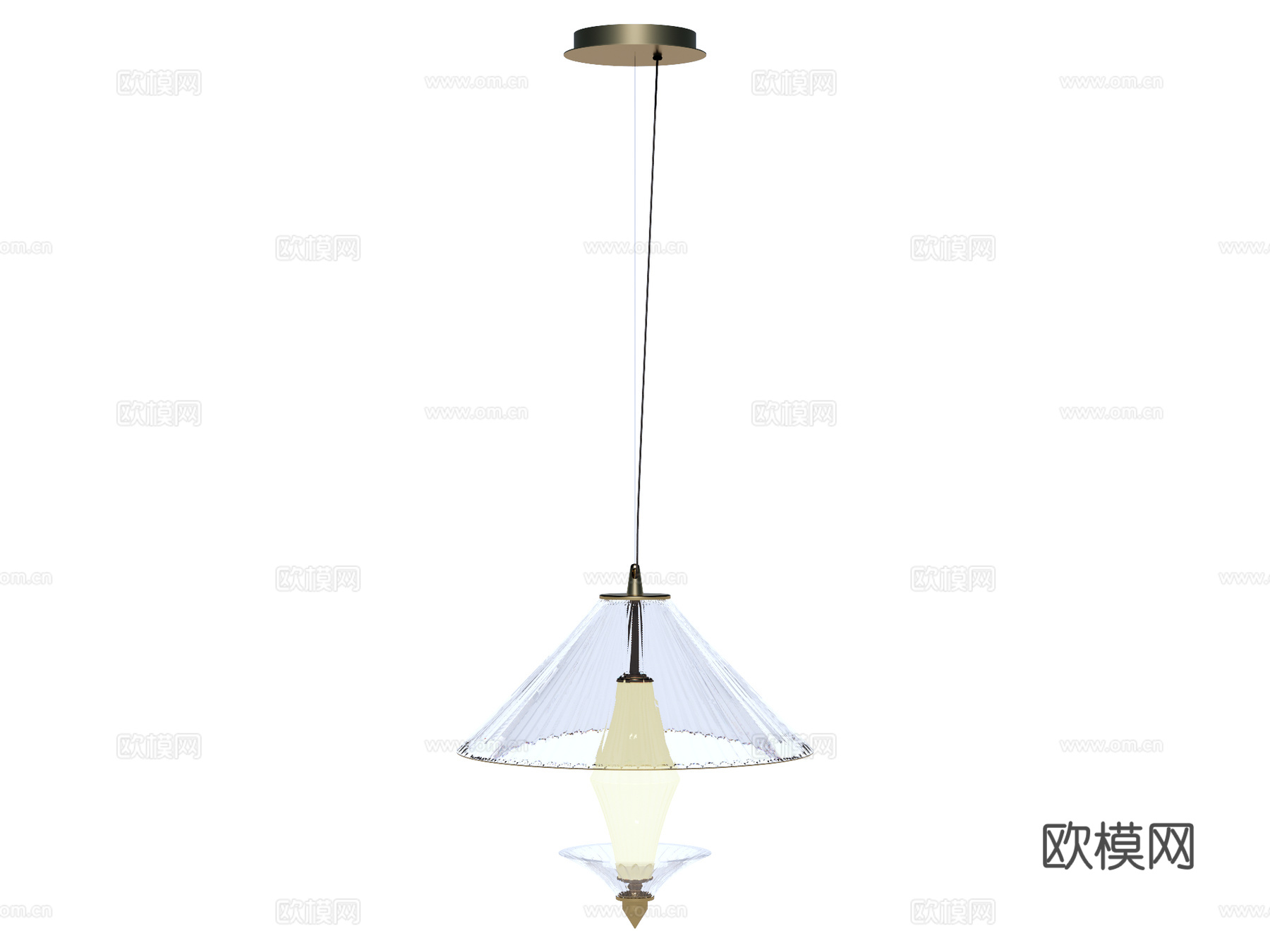 吊灯 床头吊灯 装饰吊灯 玻璃吊灯su模型