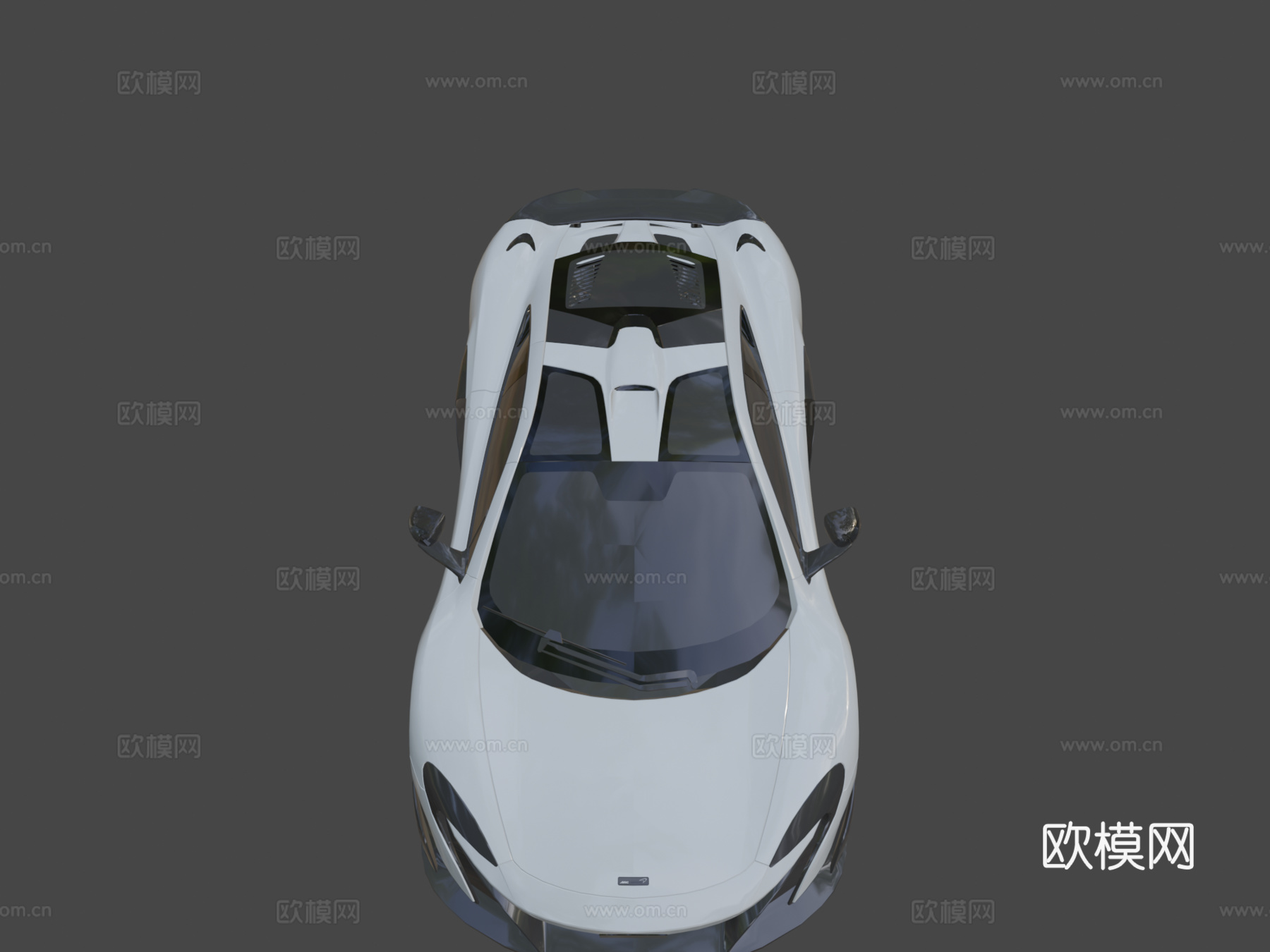 迈凯伦3d模型下载（渲染图7）