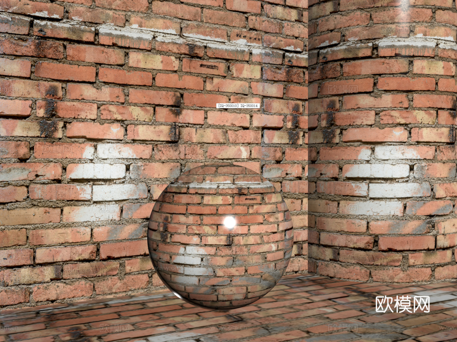 现代砖墙 红砖墙 仿古砖墙 文化砖墙 工业砖墙su模型