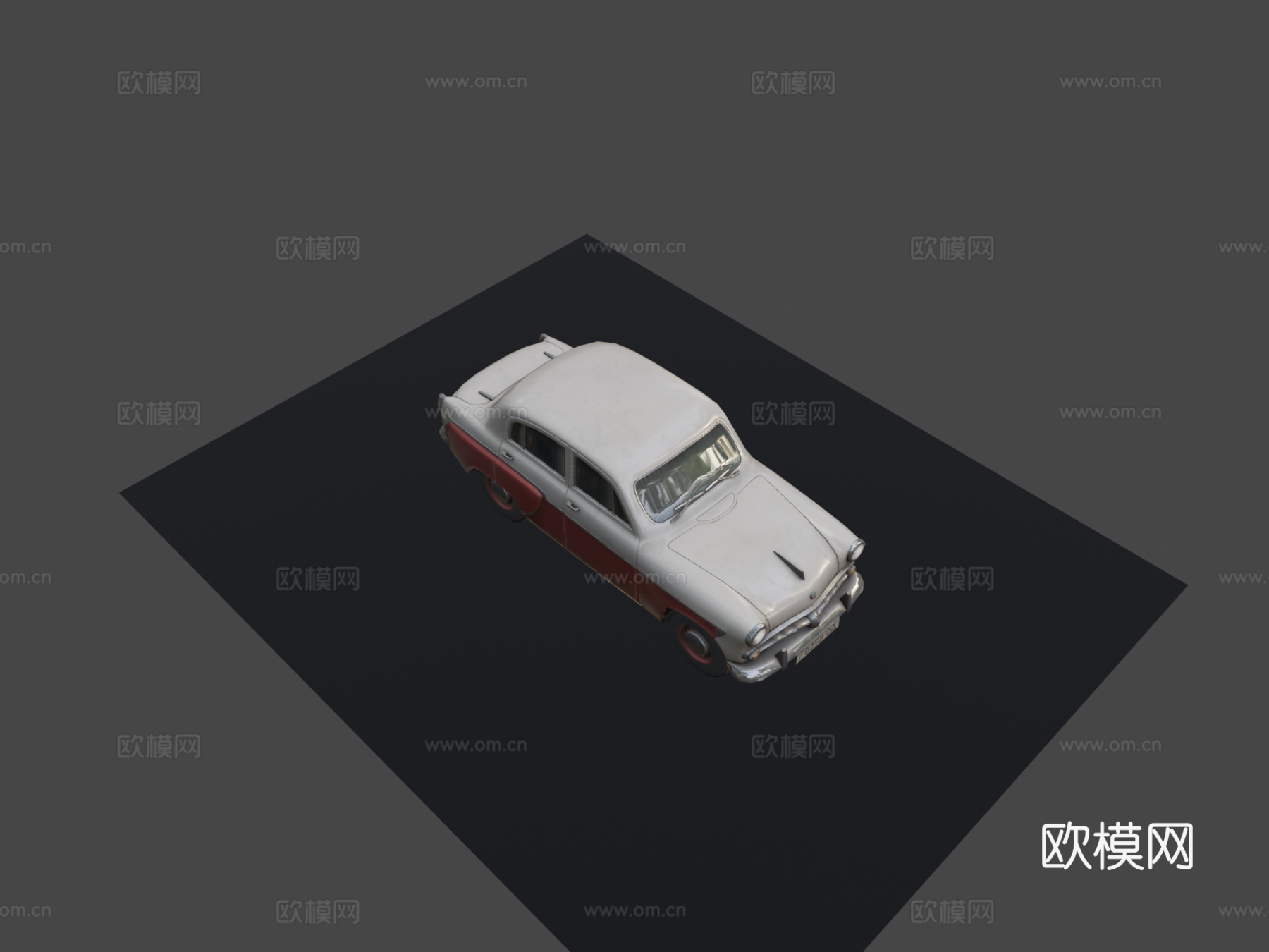 莫斯科人4023d模型下载（渲染图7）