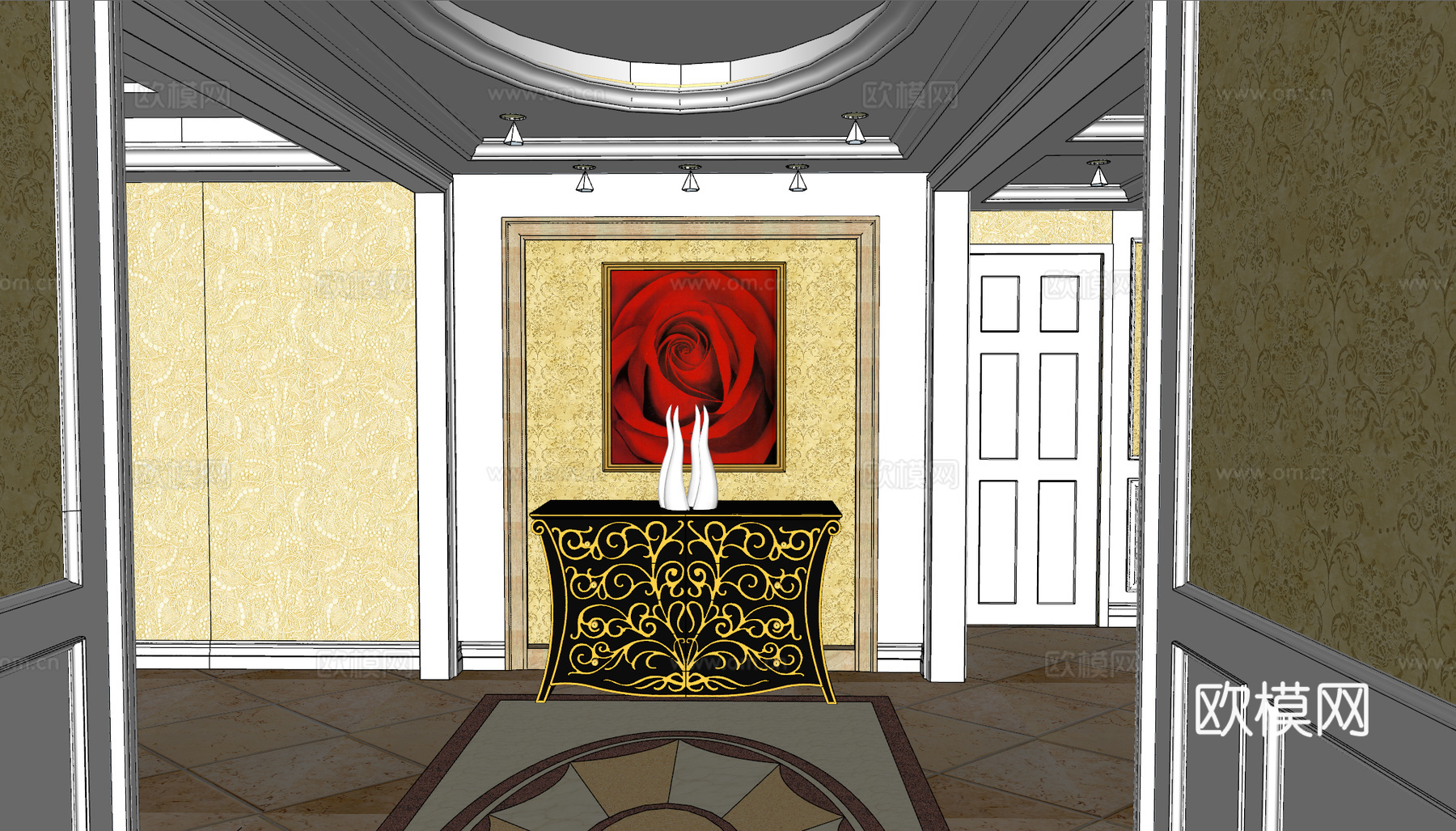 家装 家装方案 室内设计 模型su模型