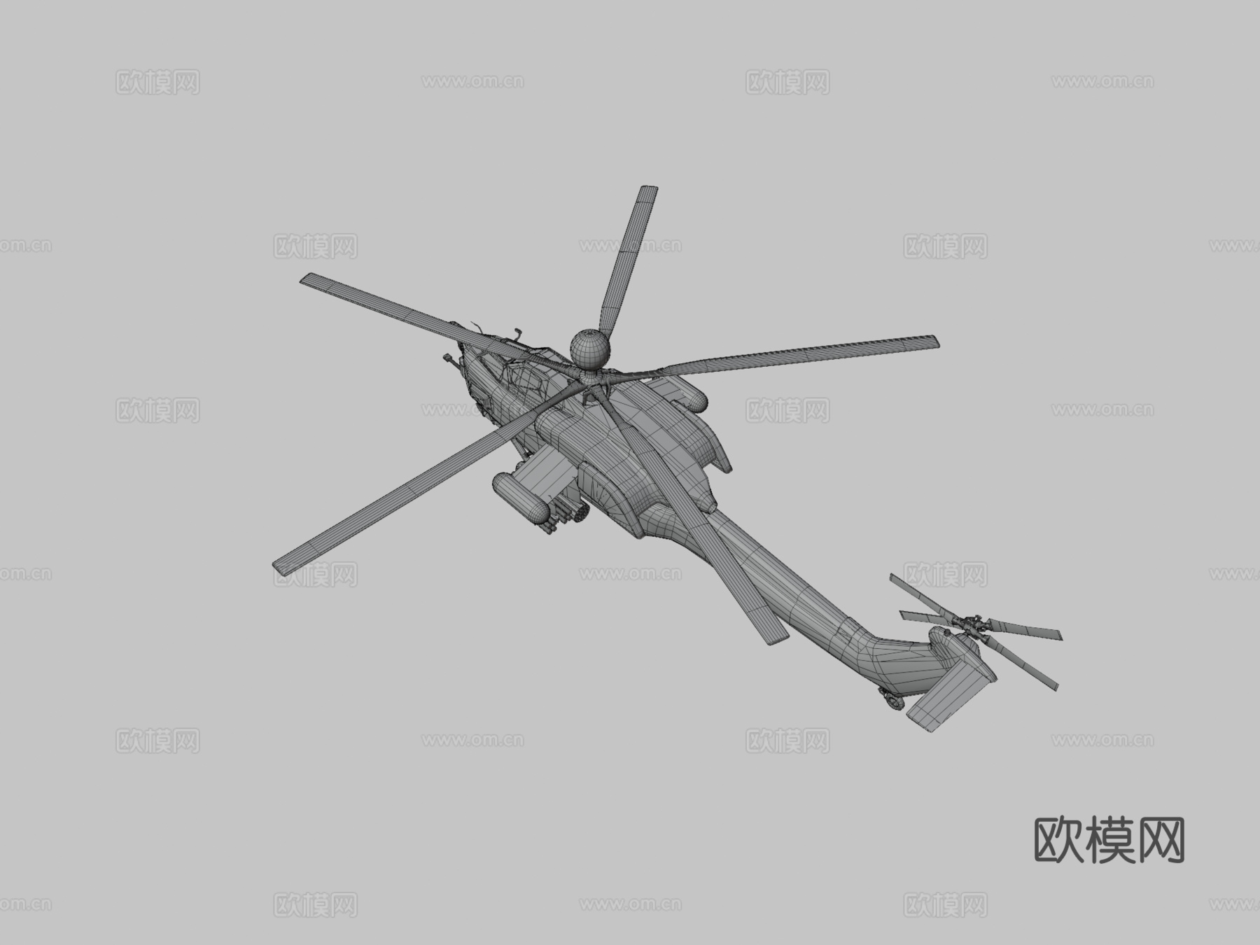 米-283d模型下载（渲染图3）