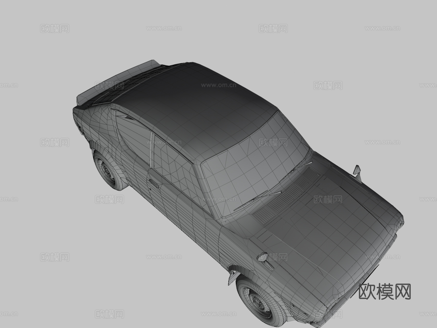 萨楚马·斯托克，达特桑100A3d模型下载（渲染图3）